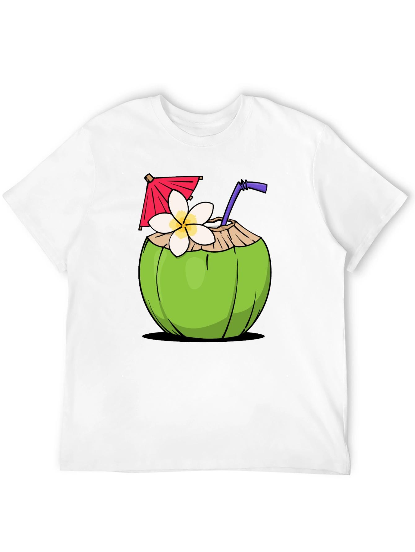 Coconut Drink Graphic T-Shirt