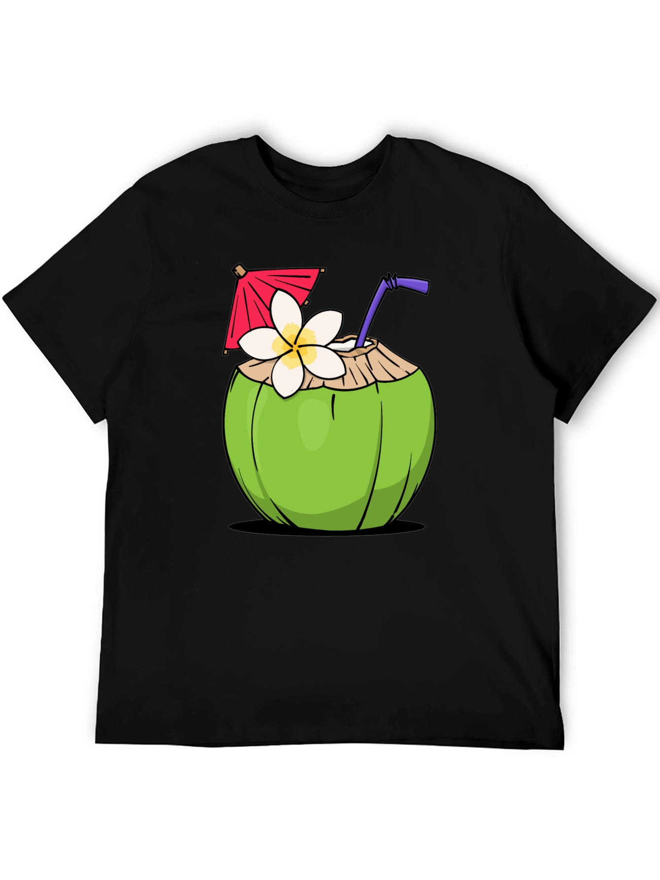 Coconut Drink Graphic T-Shirt