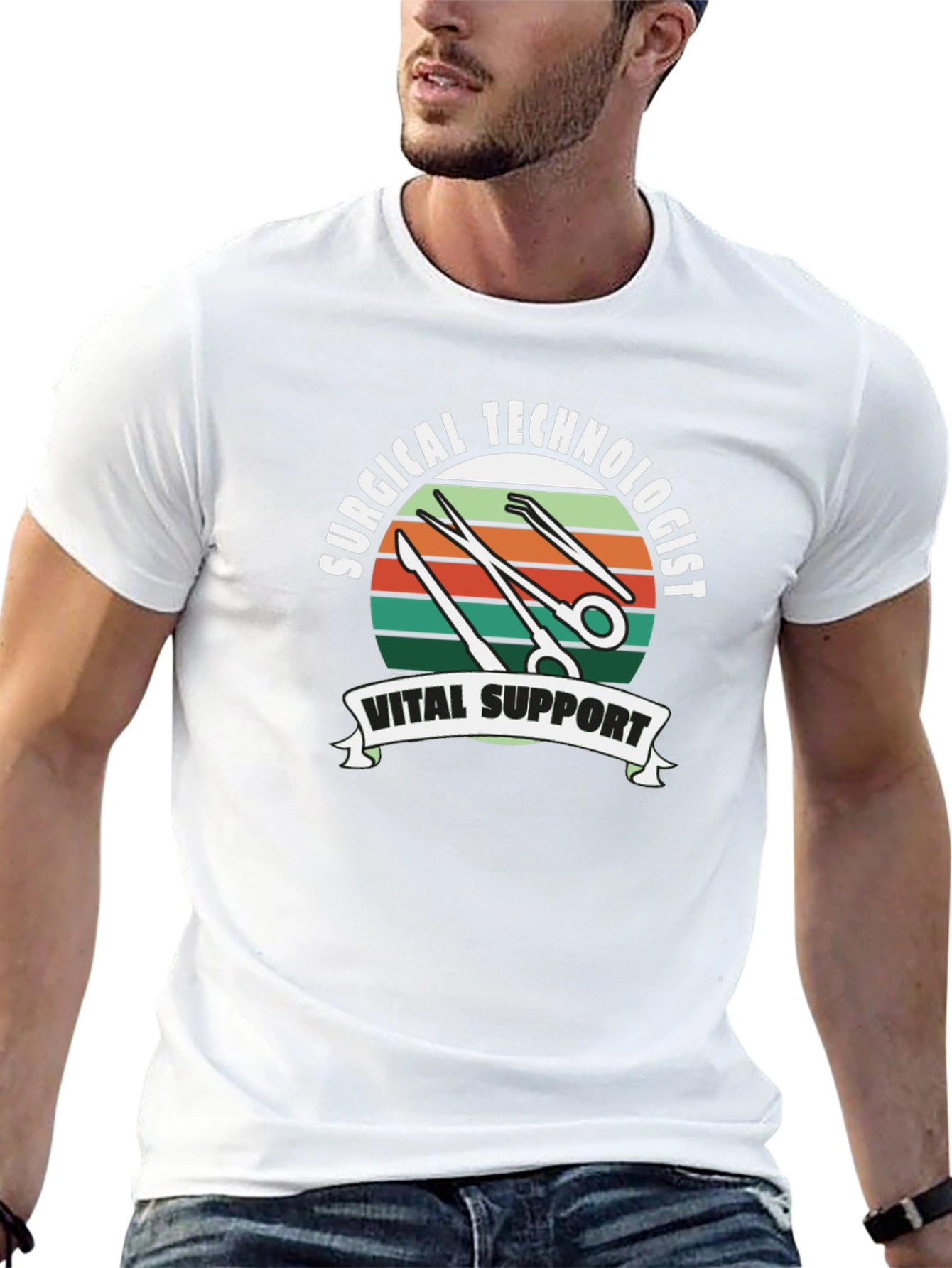 Surgical Technologist Vital Support T-Shirt