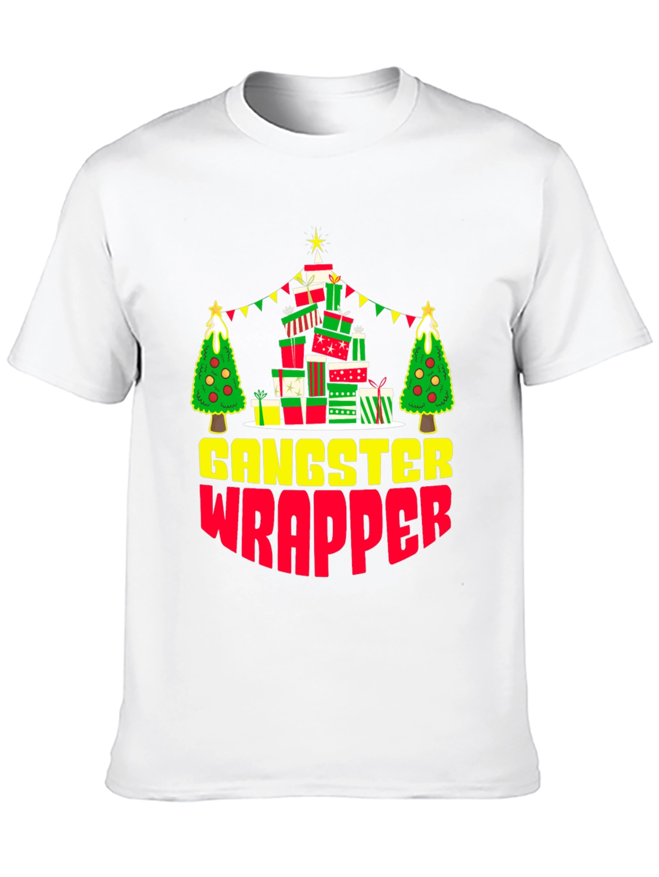 Gangster Wrapper Christmas T-Shirt