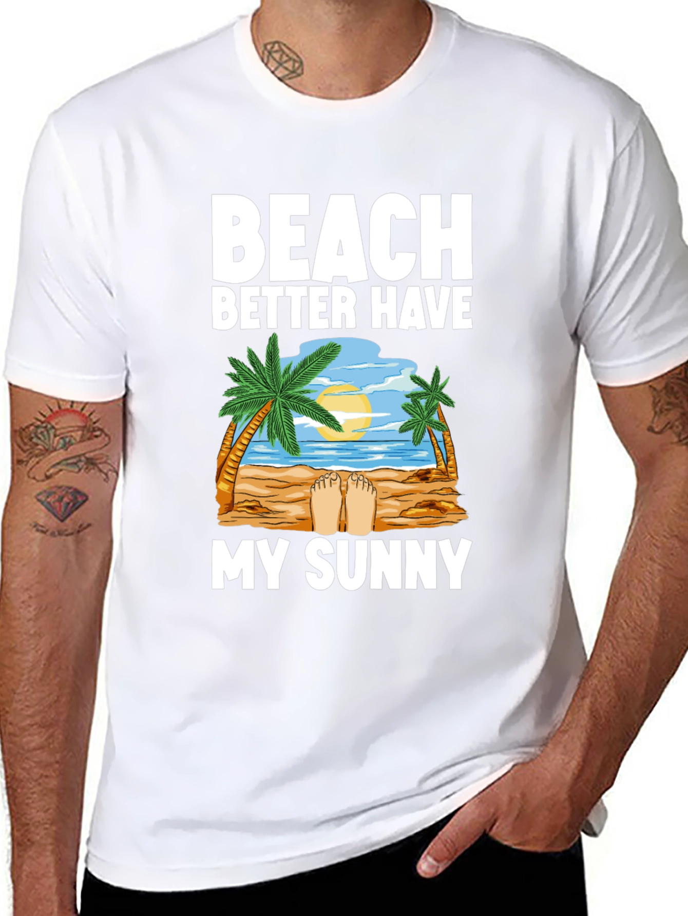 Beach Better Have My Sunny Graphic T-Shirt