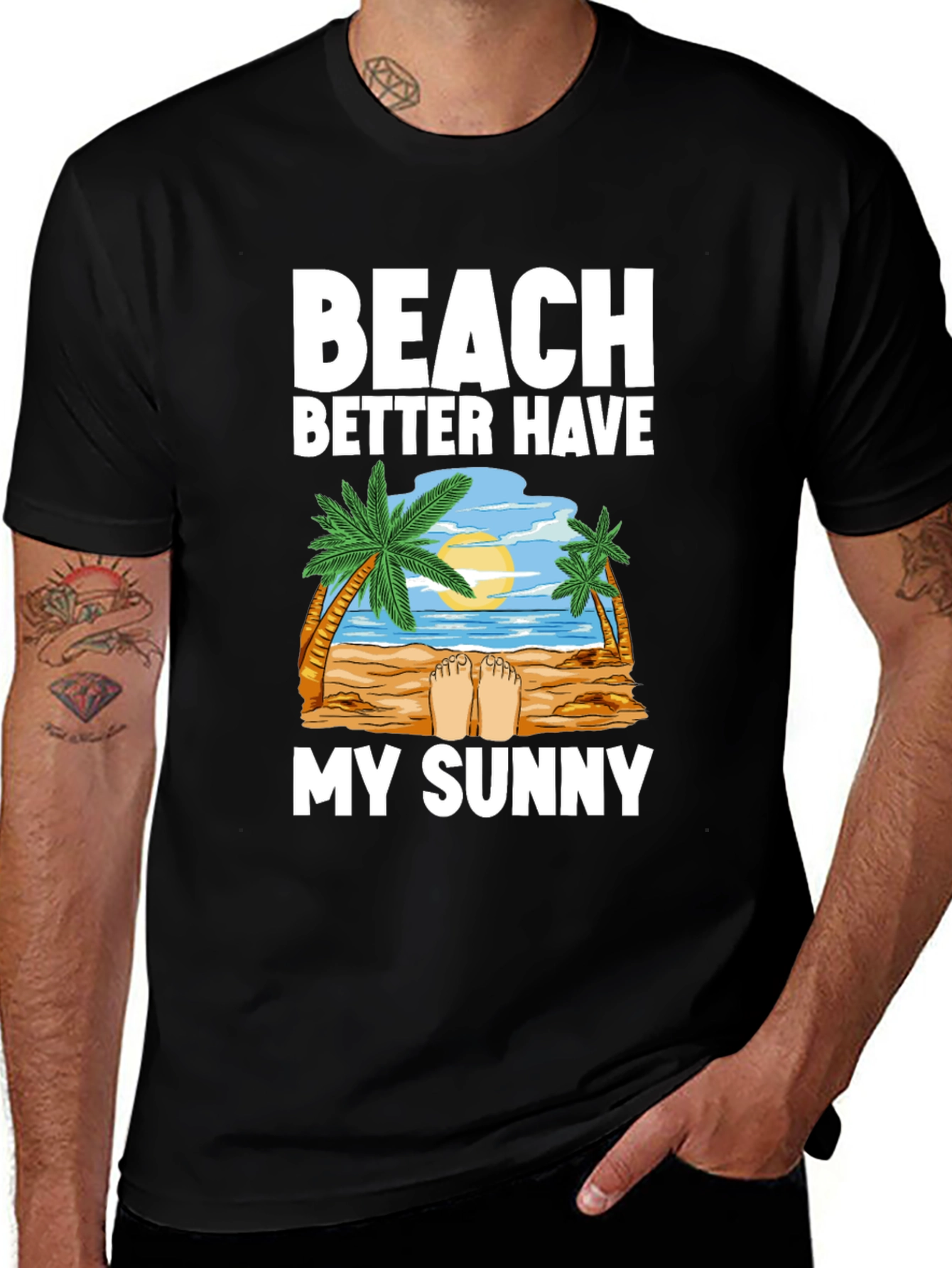 Beach Better Have My Sunny Graphic T-Shirt