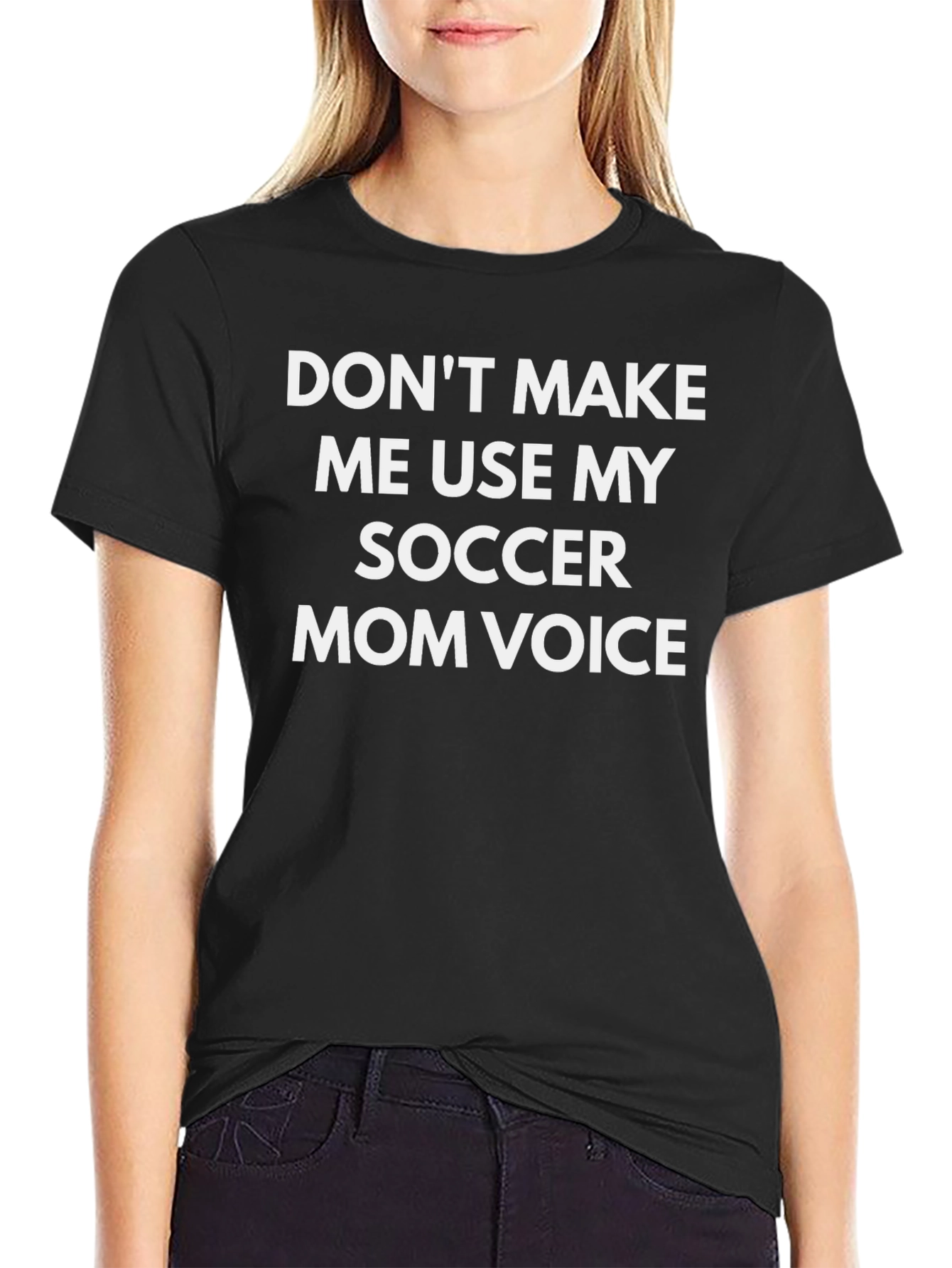 Soccer Mom Voice T-Shirt Funny Tee