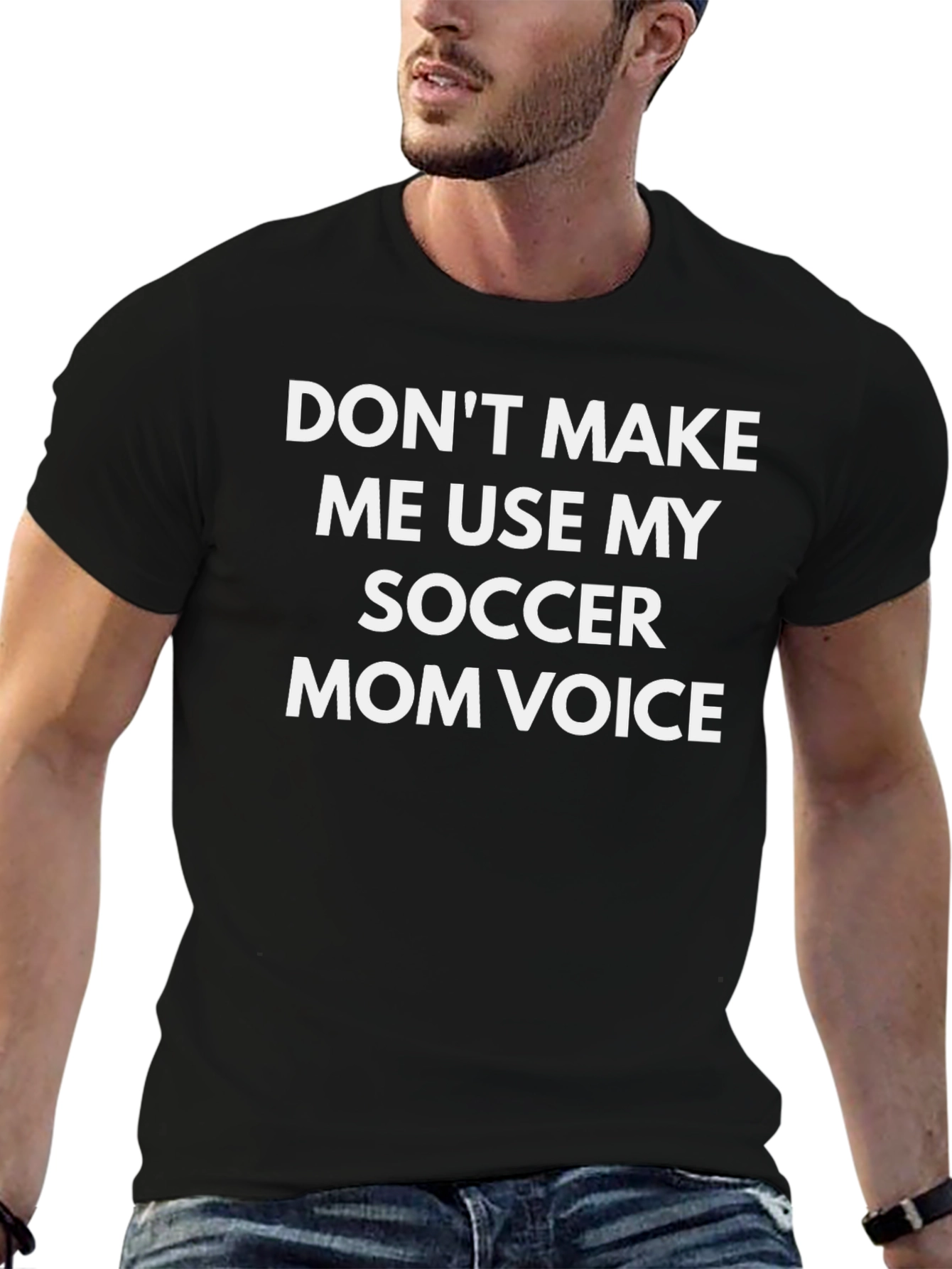 Soccer Mom Voice T-Shirt Funny Tee