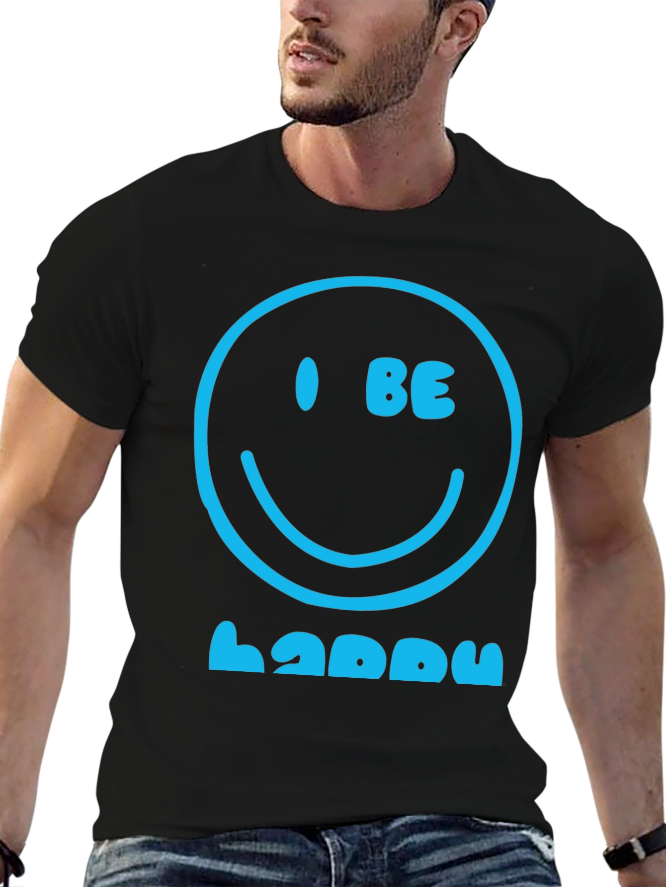 I Be Happy Graphic Tee - Positive Vibes T-Shirt