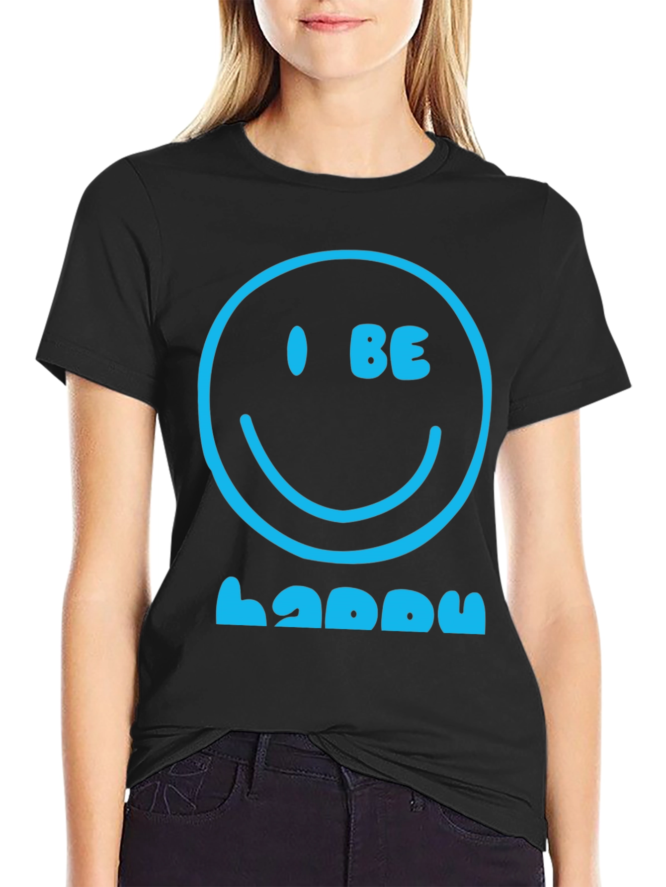 I Be Happy Graphic Tee - Positive Vibes T-Shirt