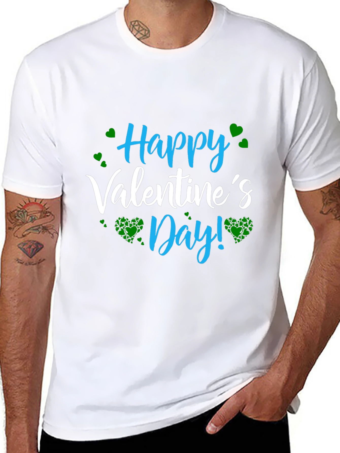 Happy Valentines Day Graphic T-Shirt
