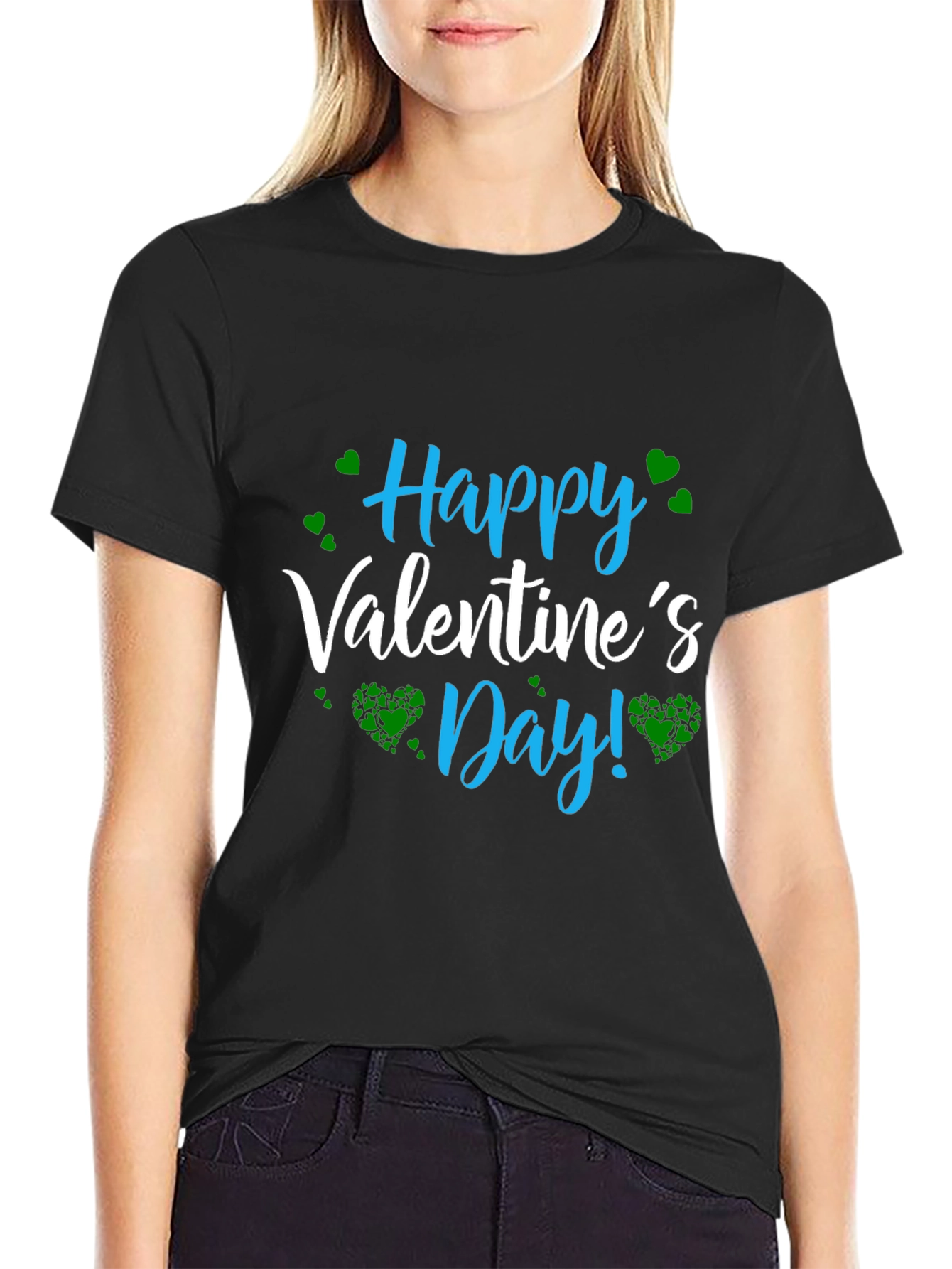 Happy Valentines Day Graphic T-Shirt