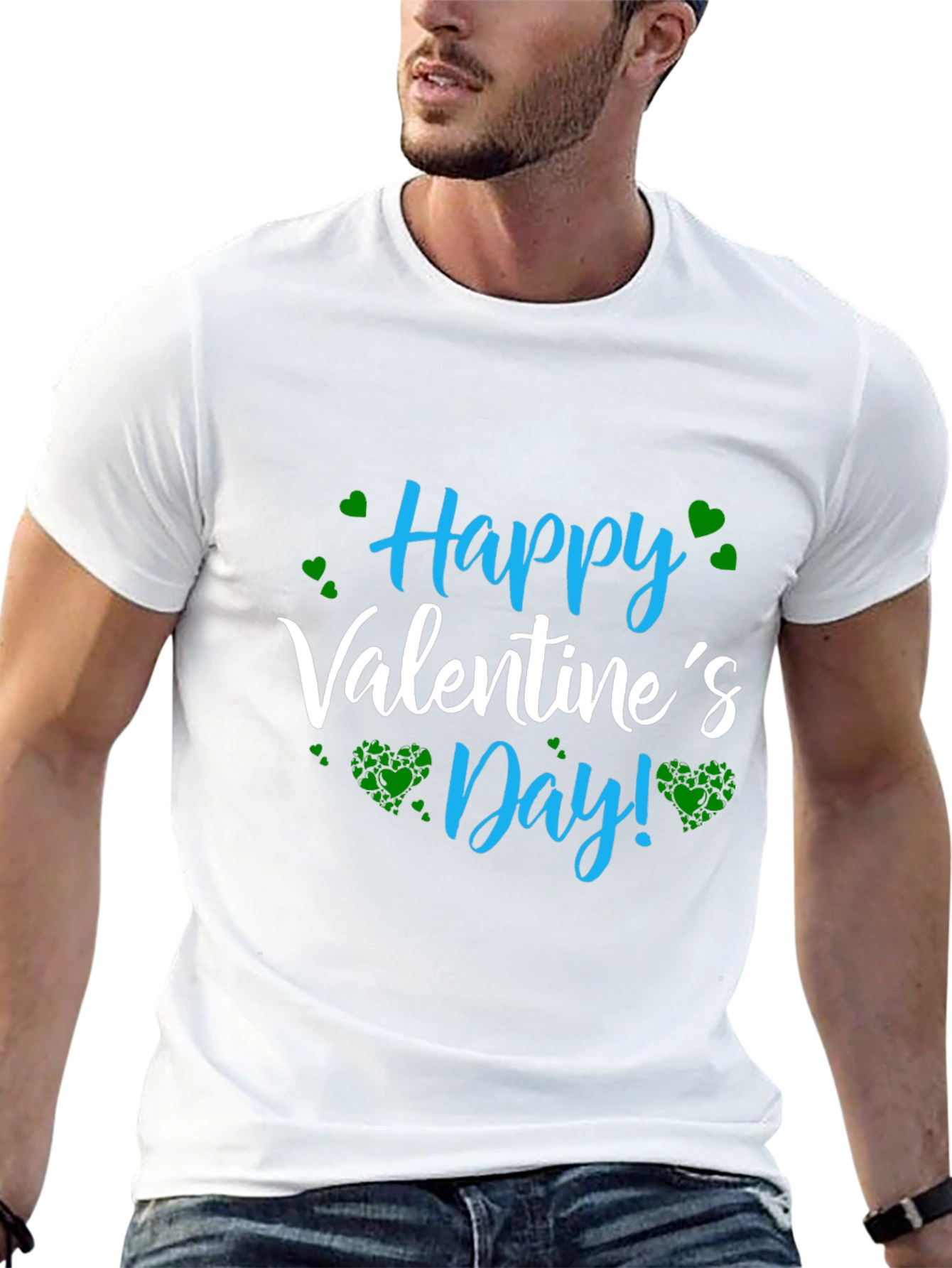Happy Valentines Day Graphic T-Shirt