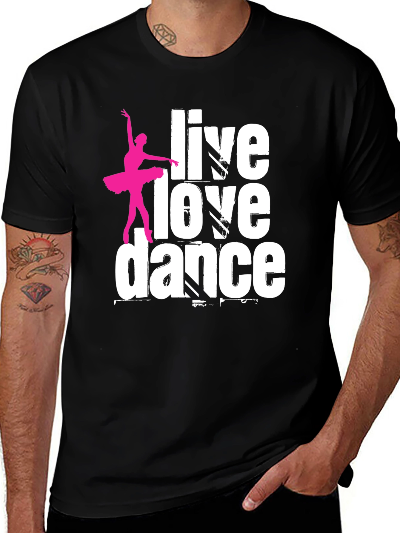 Live Love Dance Graphic T-Shirt