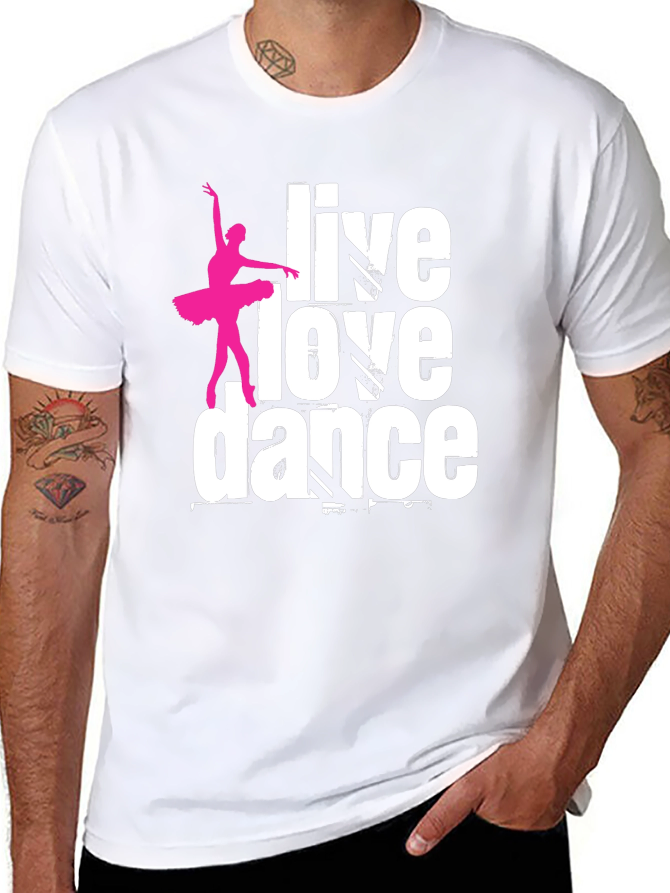 Live Love Dance Graphic T-Shirt