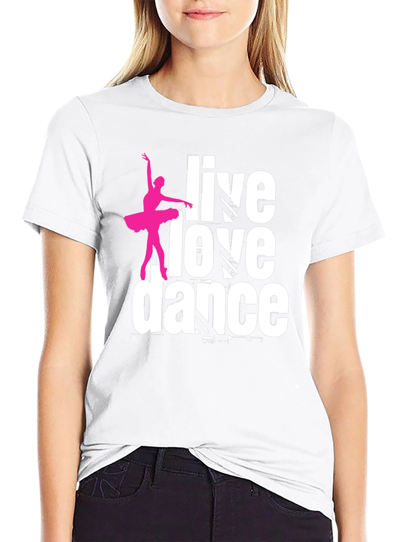 Live Love Dance Graphic T-Shirt