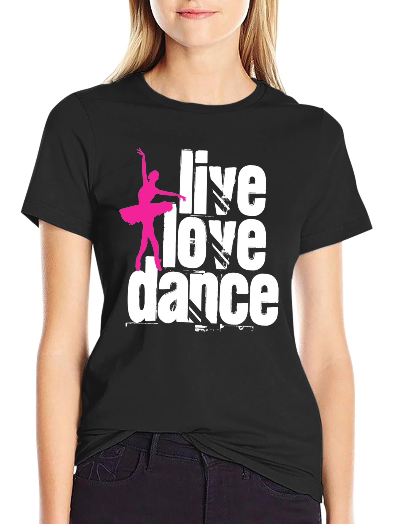 Live Love Dance Graphic T-Shirt