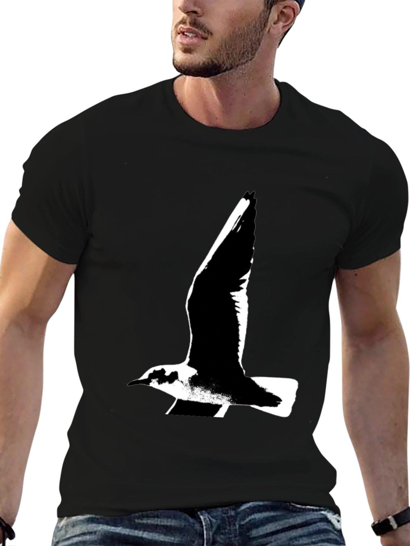 Black Bird Graphic Tee