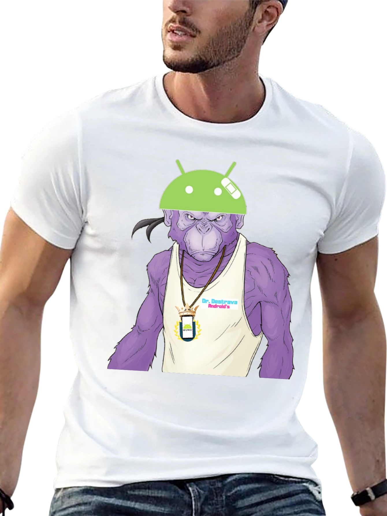 Android Dr. Destrava Monkey T-Shirt