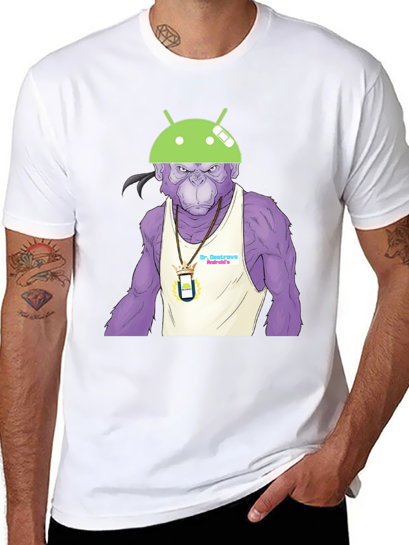 Android Dr. Destrava Monkey T-Shirt