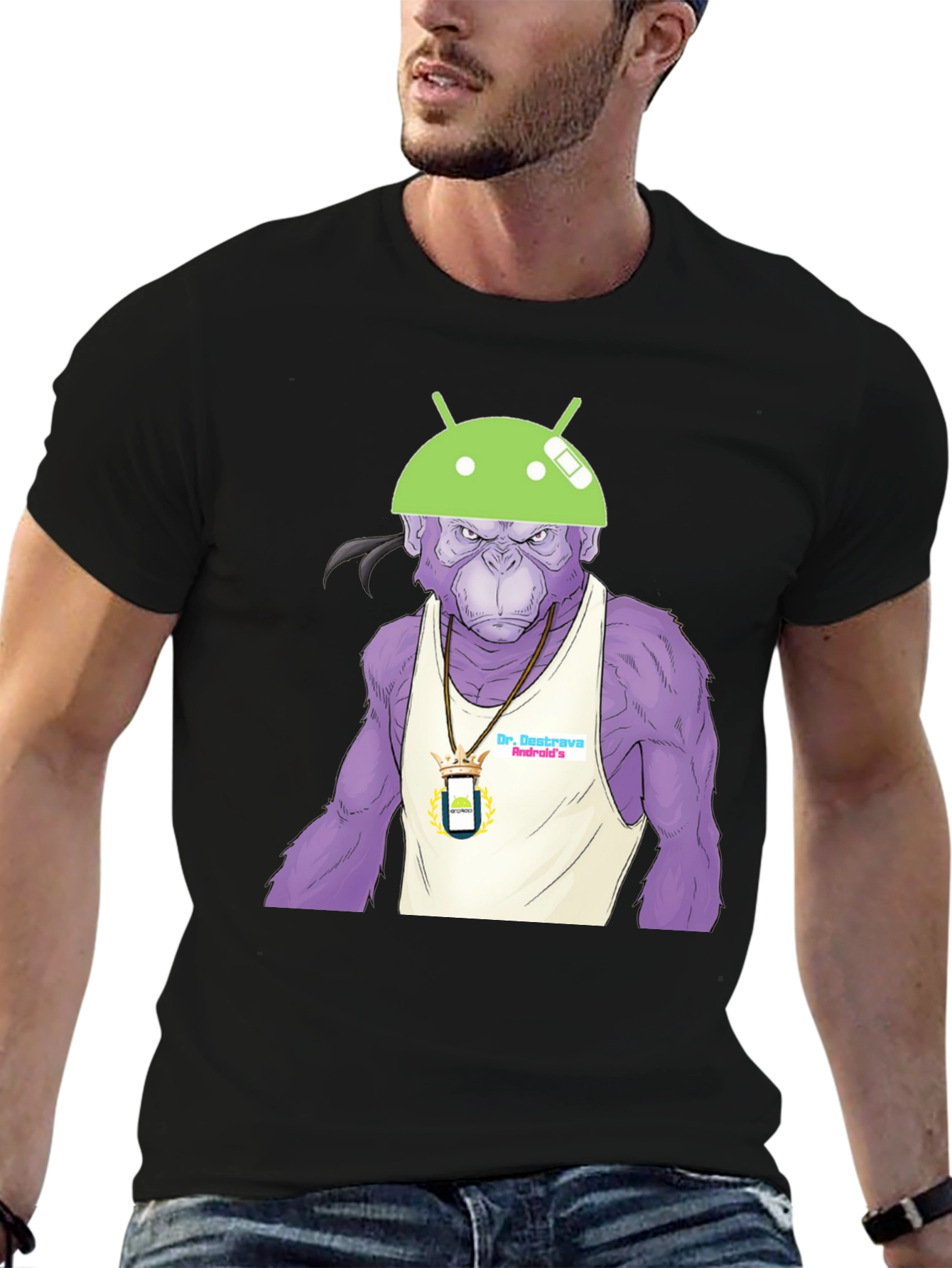 Android Dr. Destrava Monkey T-Shirt