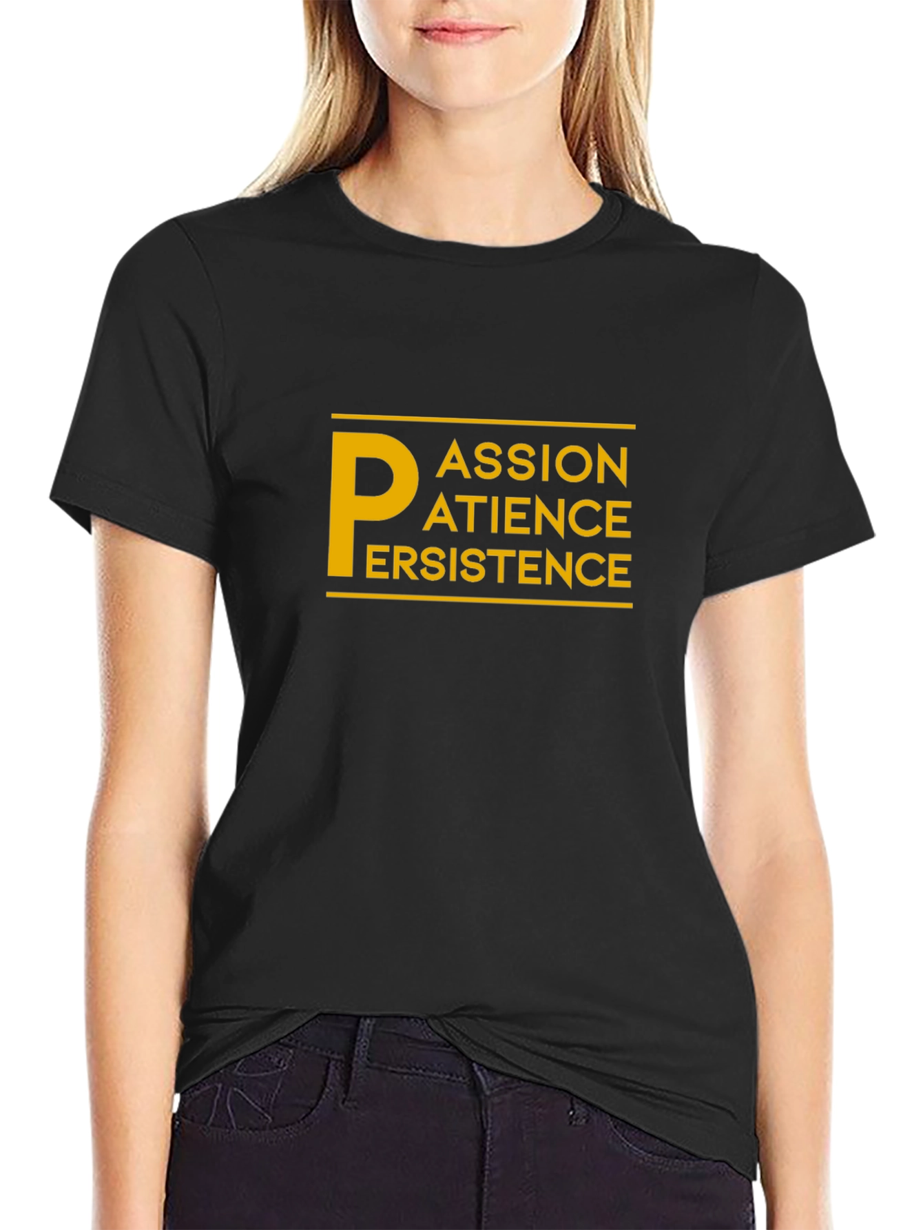 Passion Patience Persistence Graphic Tee