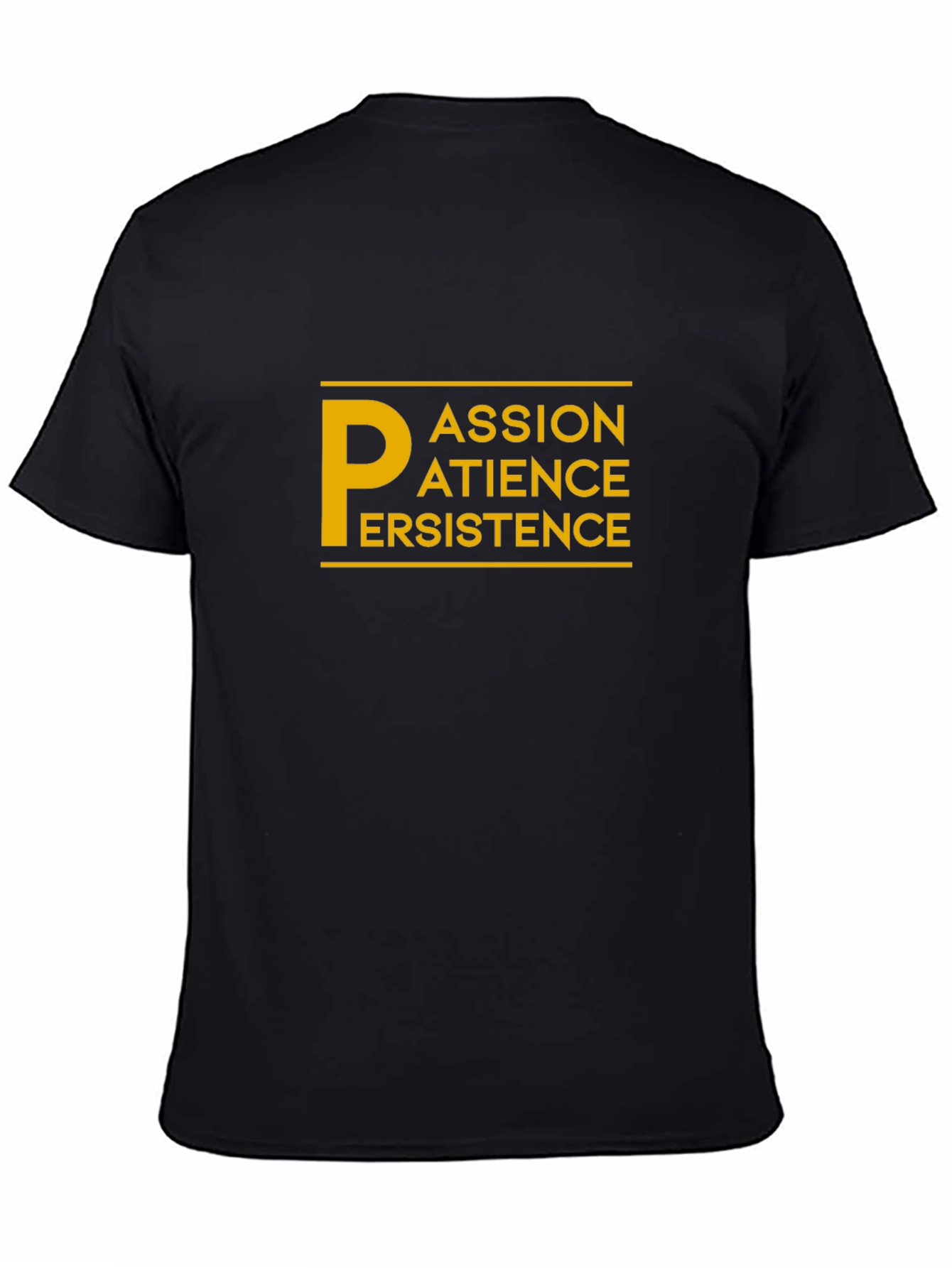 Passion Patience Persistence Graphic Tee