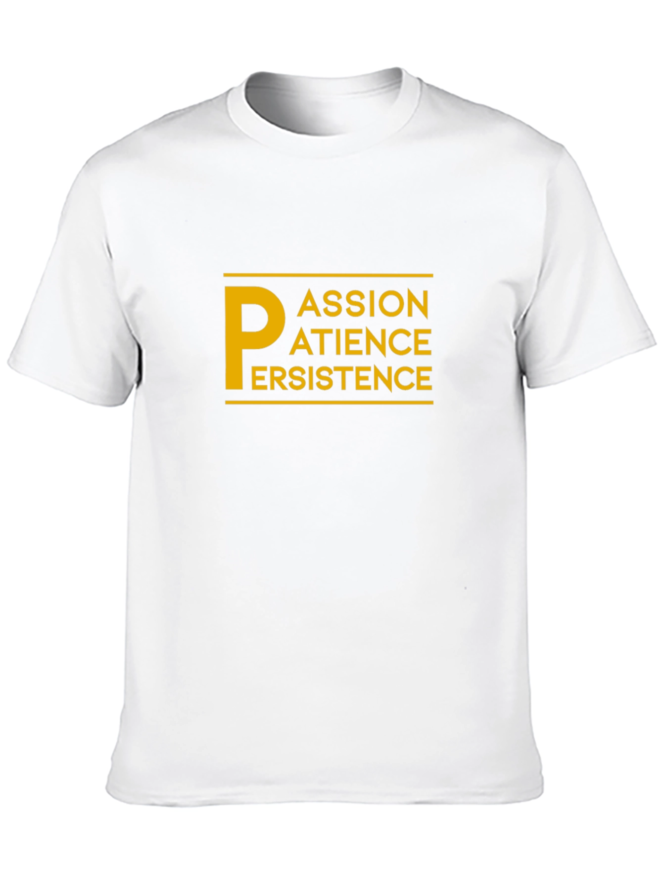Passion Patience Persistence Graphic Tee