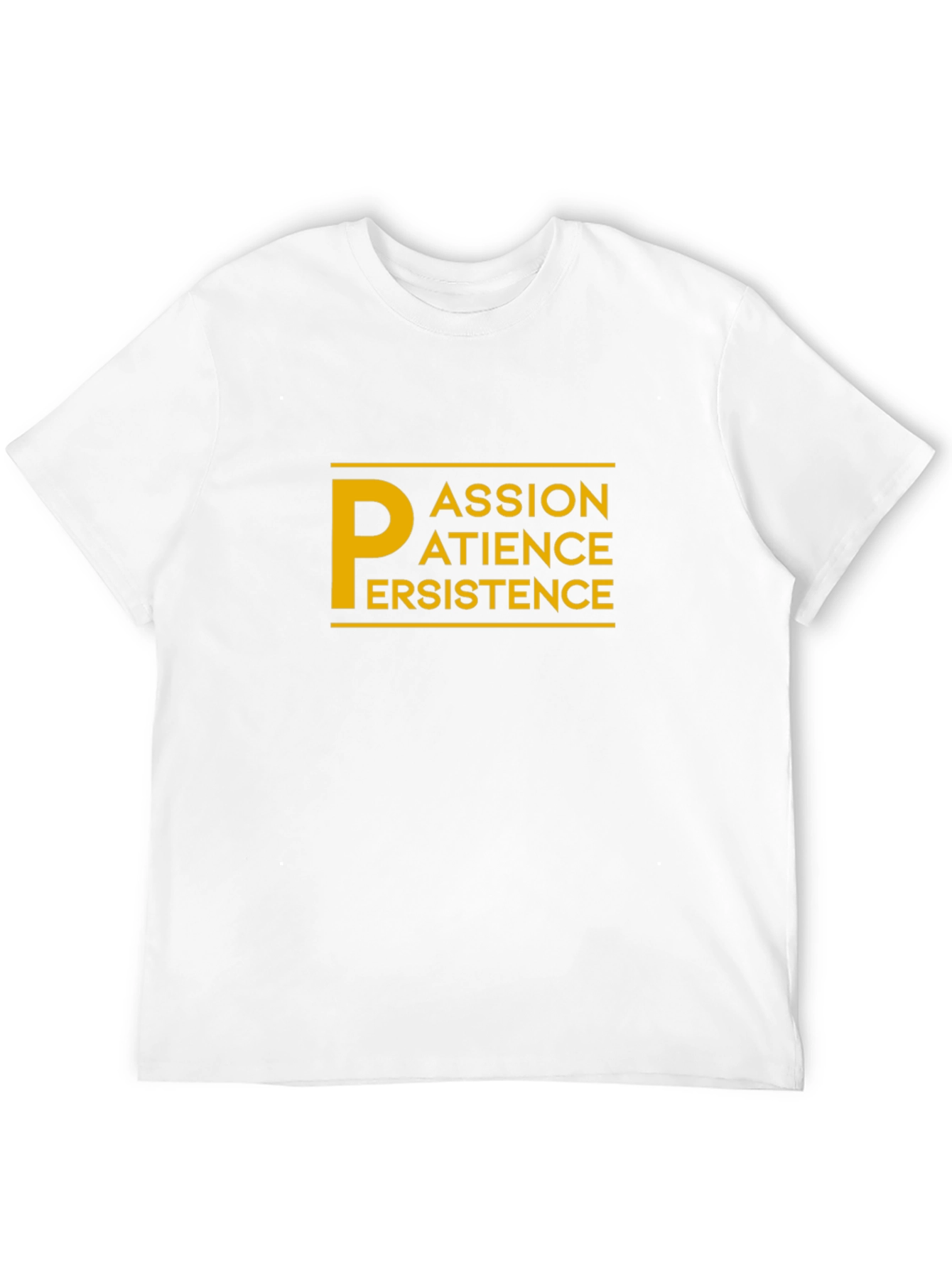 Passion Patience Persistence Graphic Tee