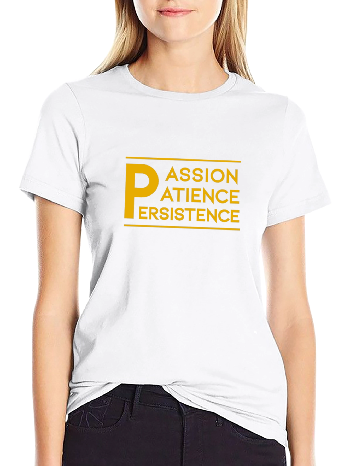 Passion Patience Persistence Graphic Tee