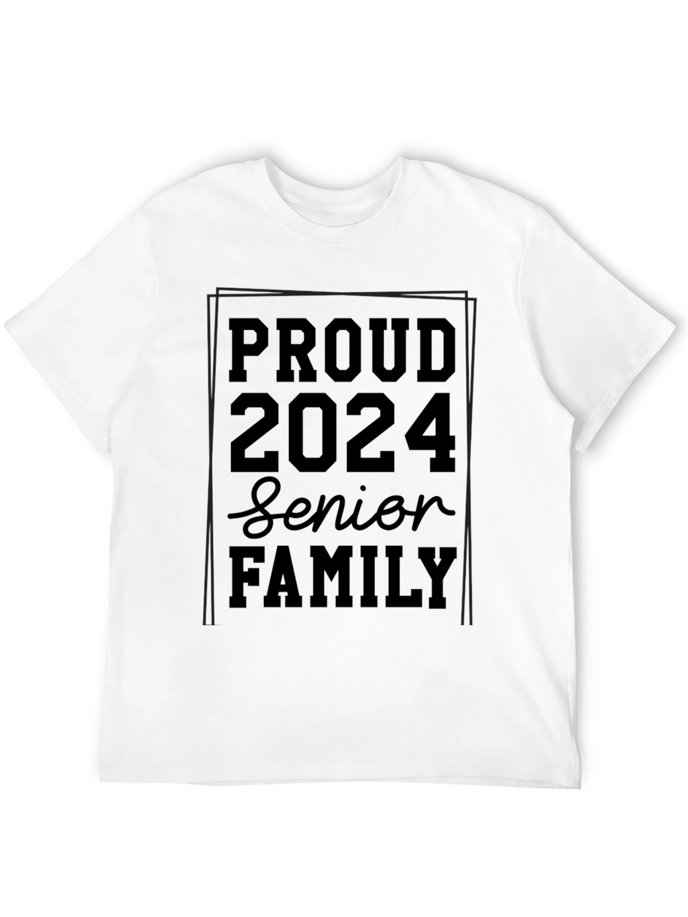 Proud Senior 2024 Family T-Shirt