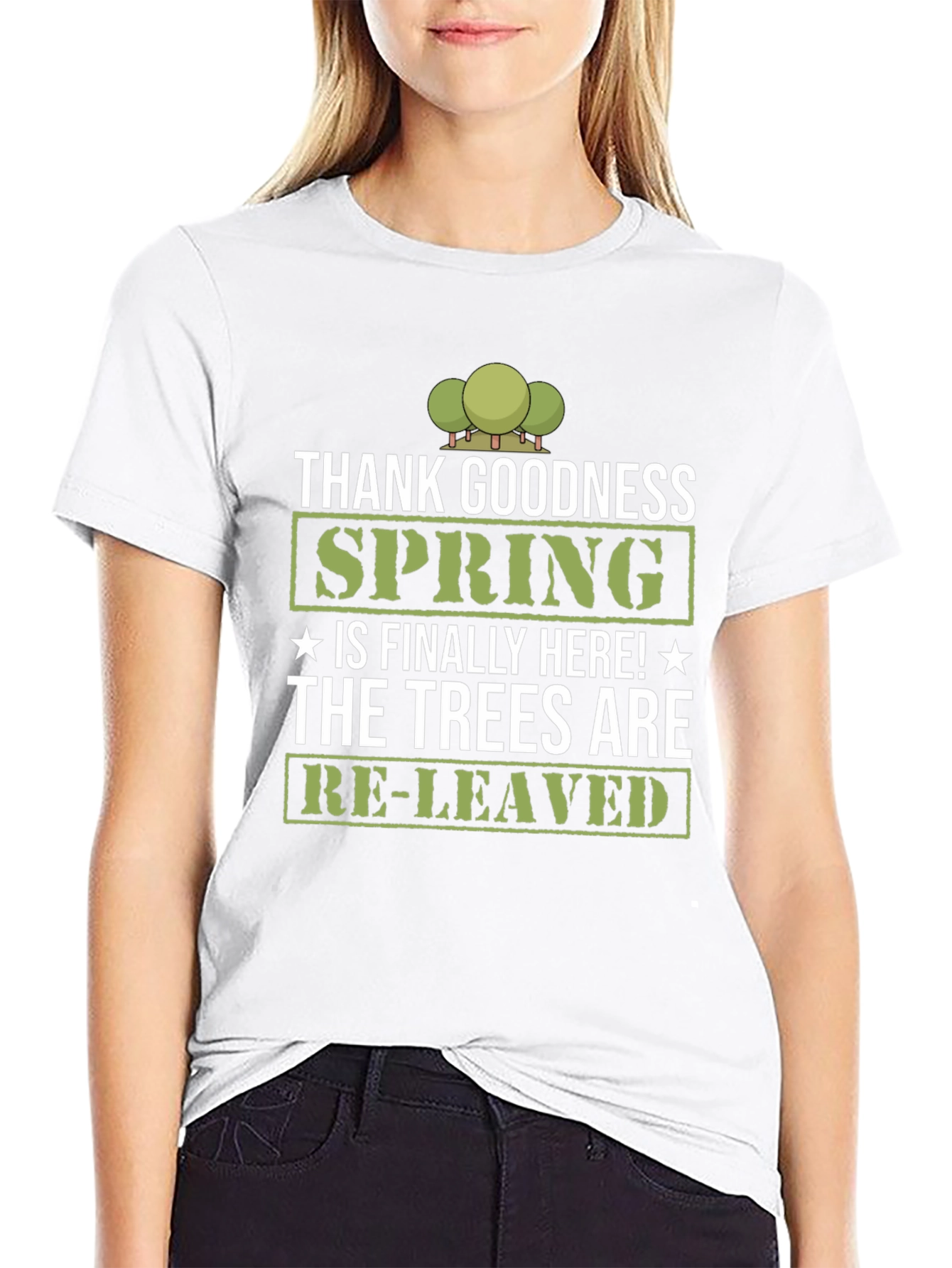 Thank Goodness Spring T-Shirt - Re-leaved Tee