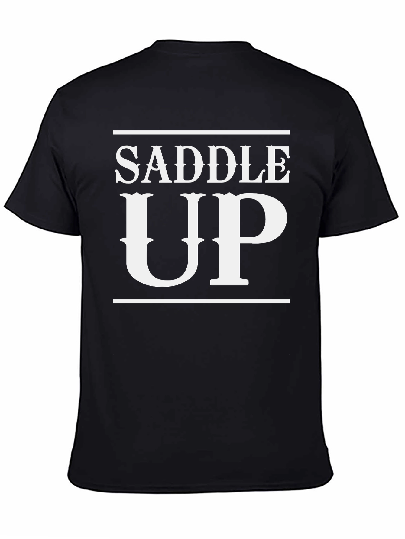 Saddle Up Graphic Tee - Western Style T-Shirt