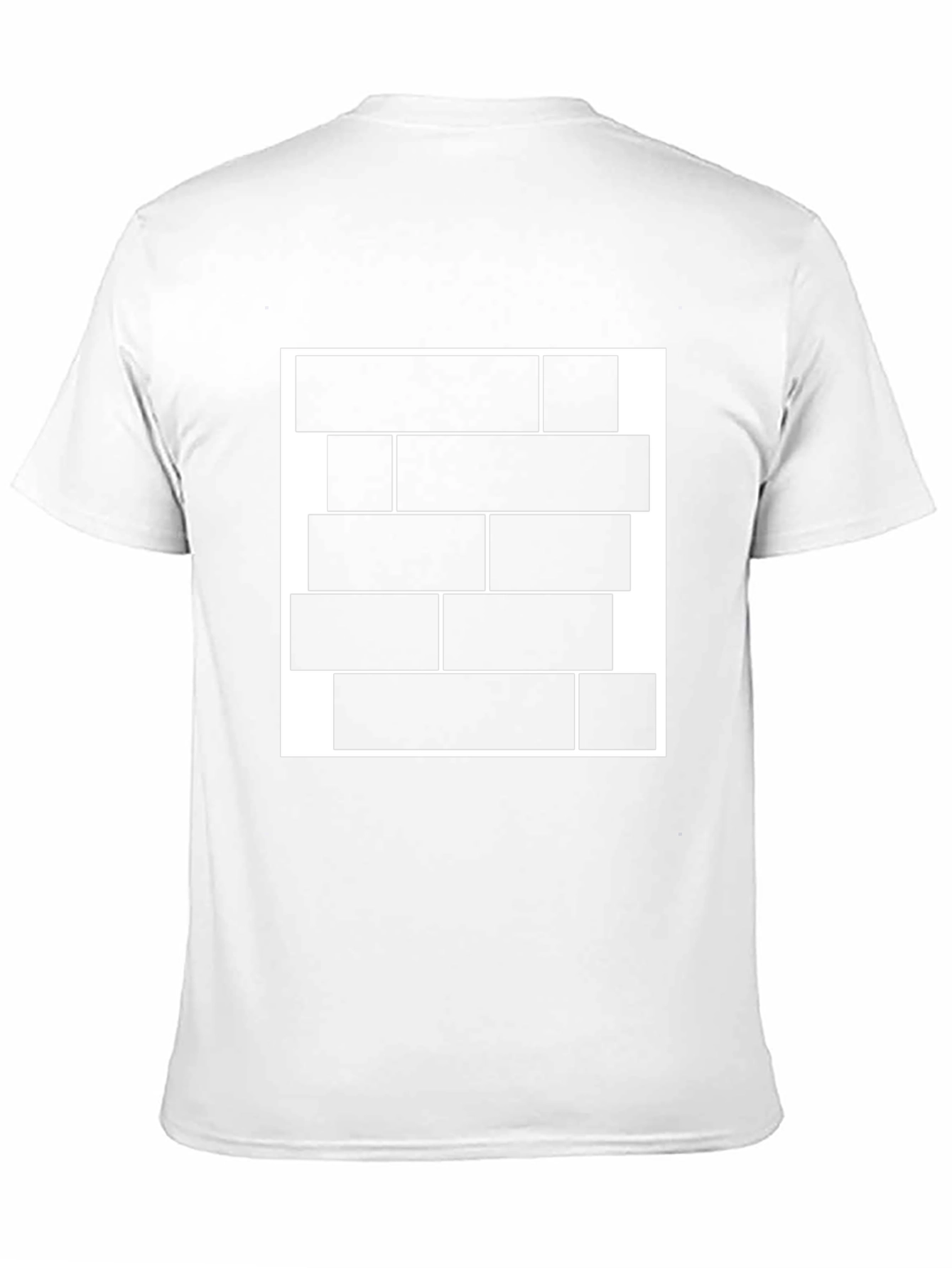 Modern Abstract Graphic Tee - Black