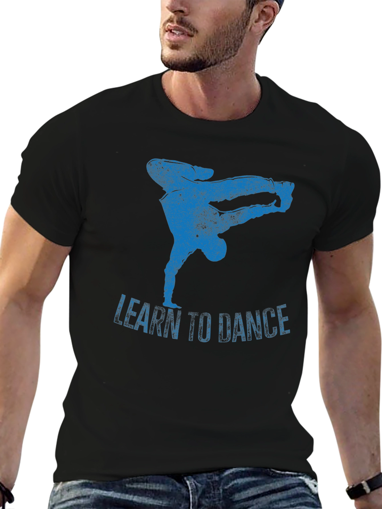 Learn to Dance T-Shirt Breakdancer Graphic Tee