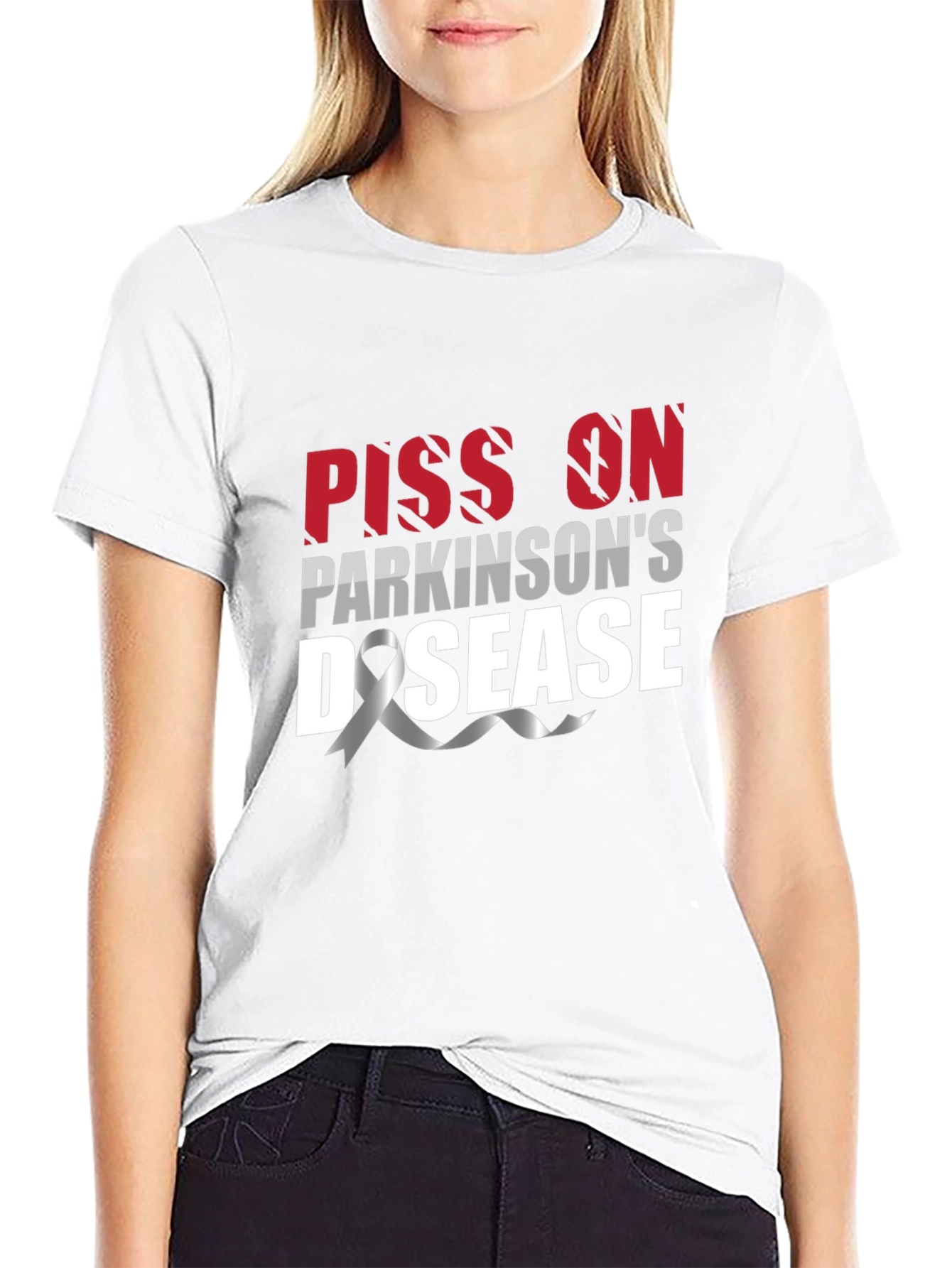 Piss On Parkinsons Disease Awareness T-Shirt