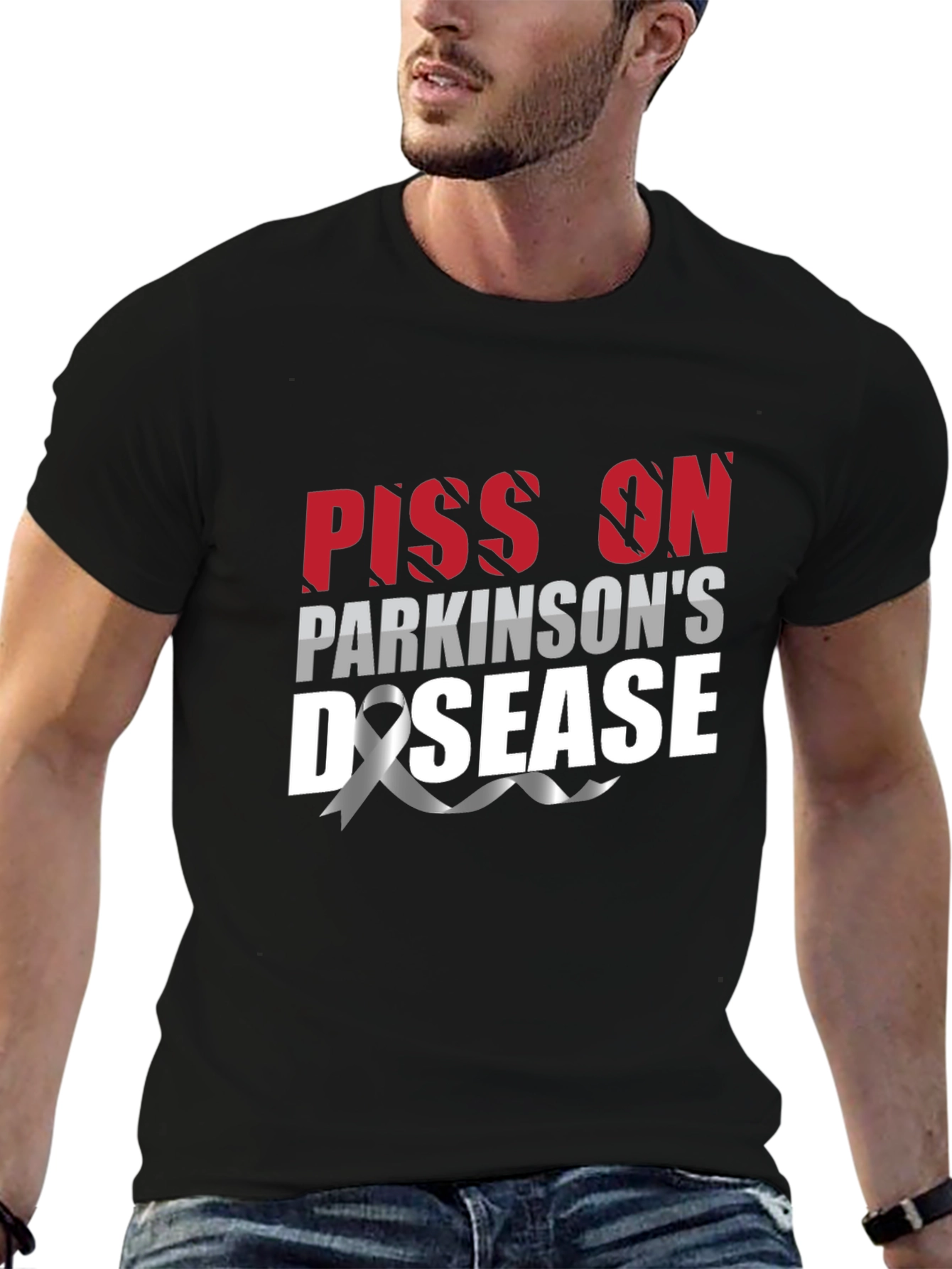 Piss On Parkinsons Disease Awareness T-Shirt