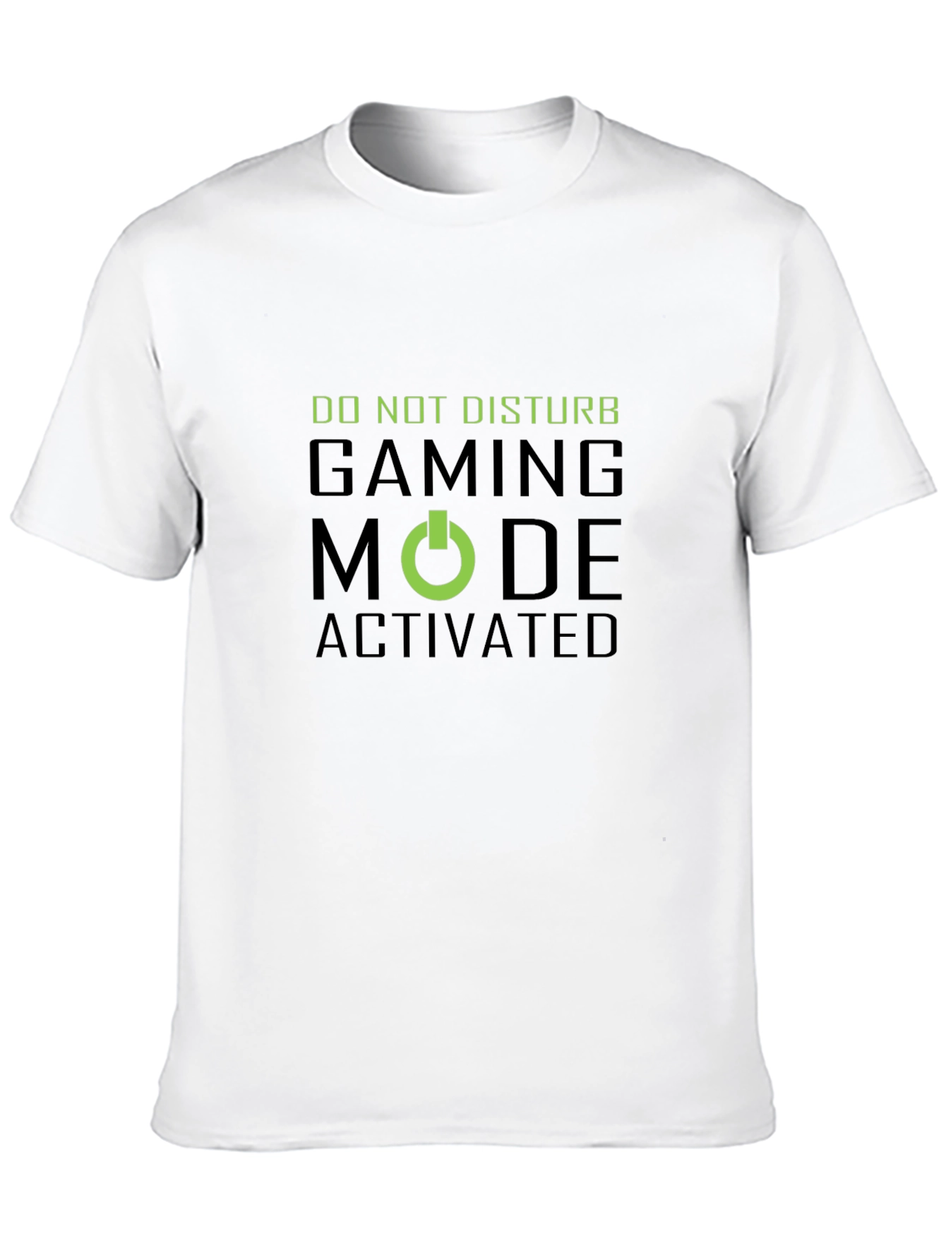 Gaming Mode Activated Black T-Shirt