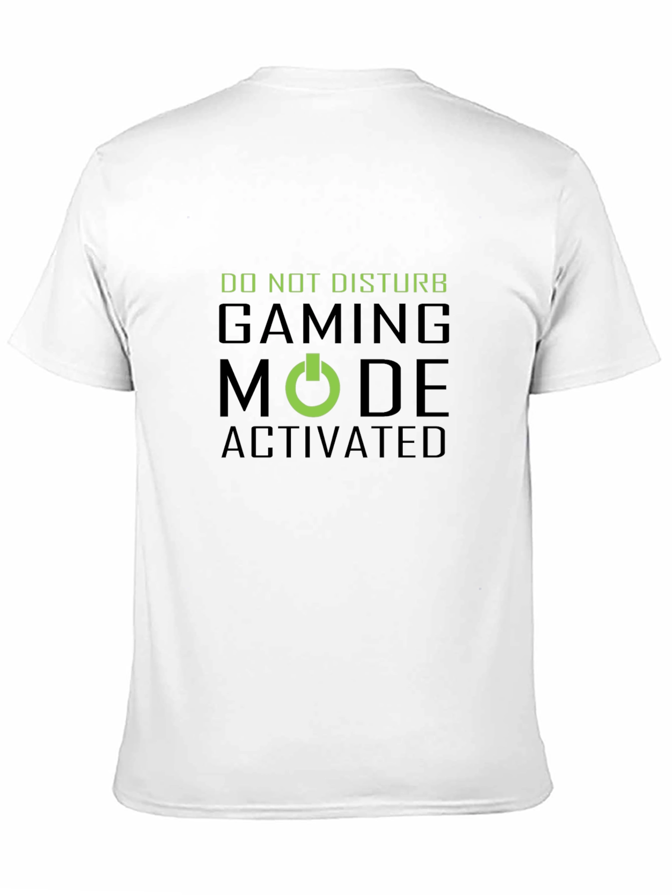 Gaming Mode Activated Black T-Shirt