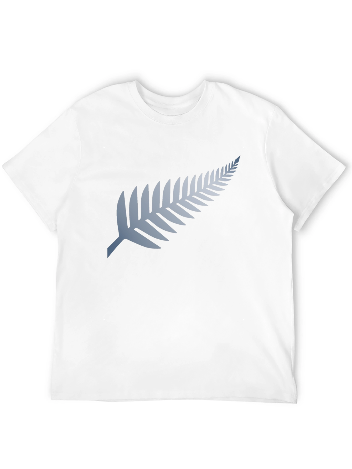 Silver Fern Black Tee - New Zealand Style