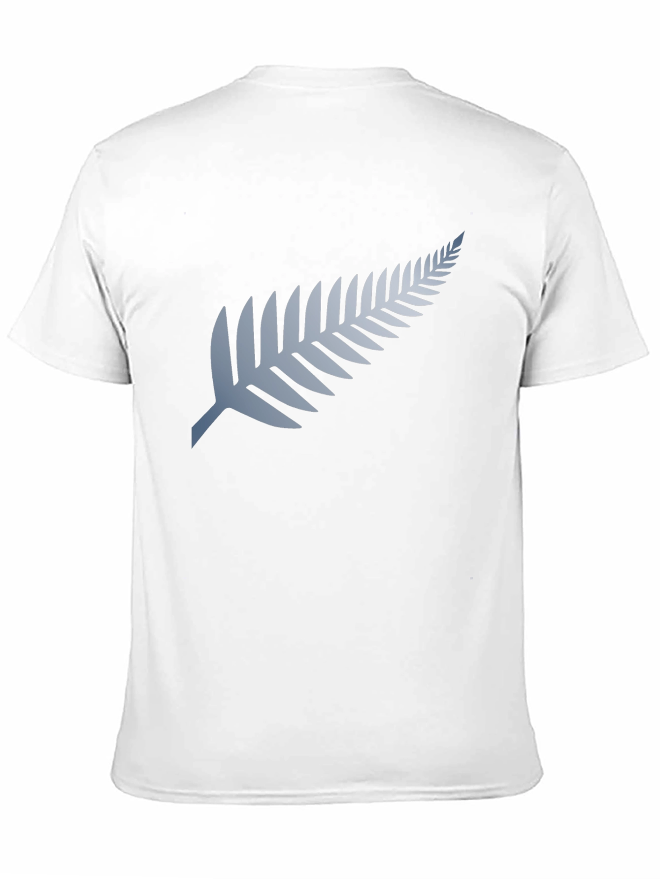 Silver Fern Black Tee - New Zealand Style