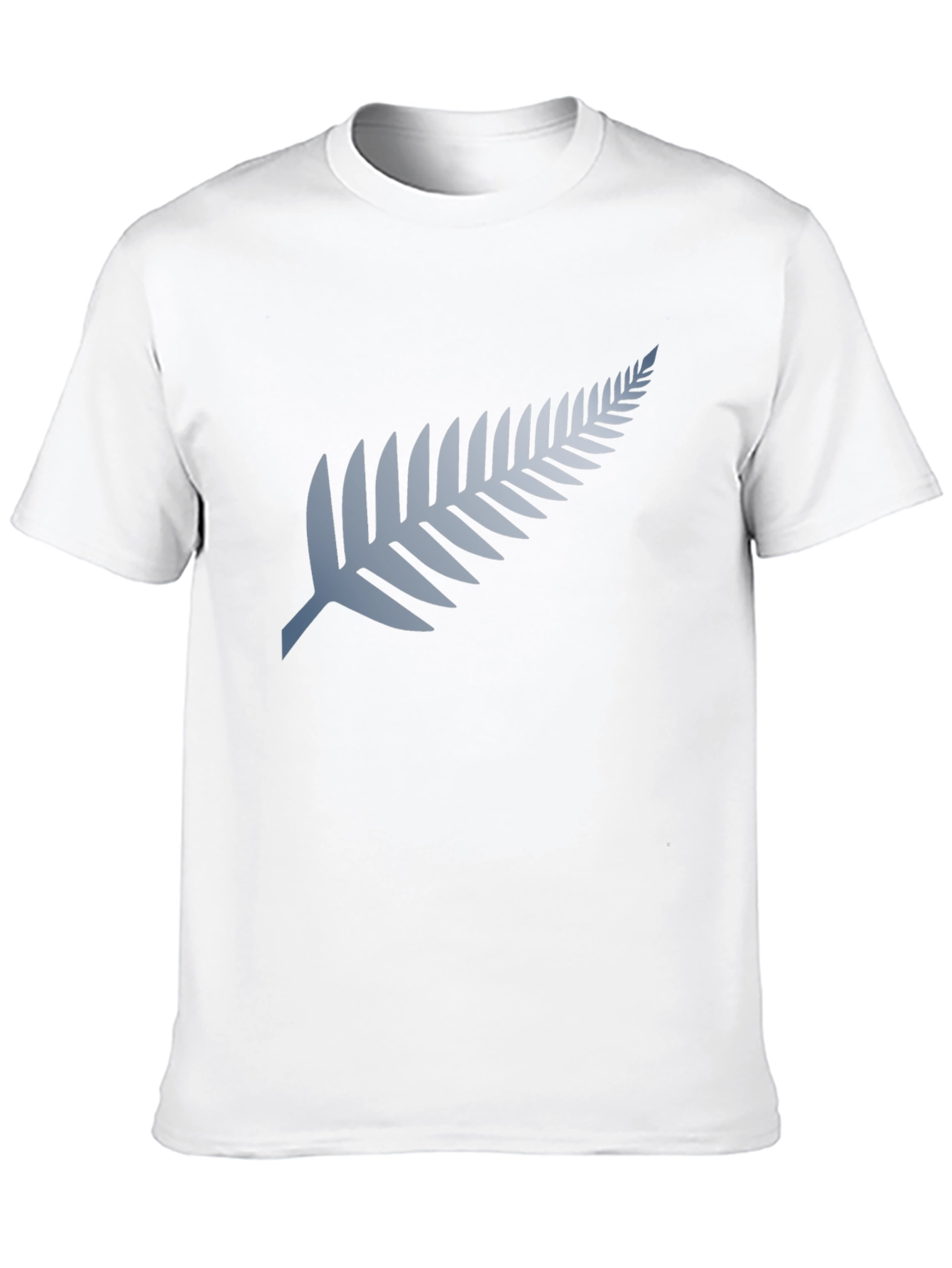 Silver Fern Black Tee - New Zealand Style