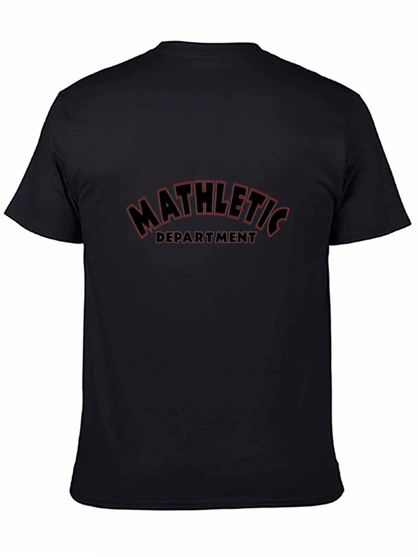 Mathletic Department Black T-Shirt