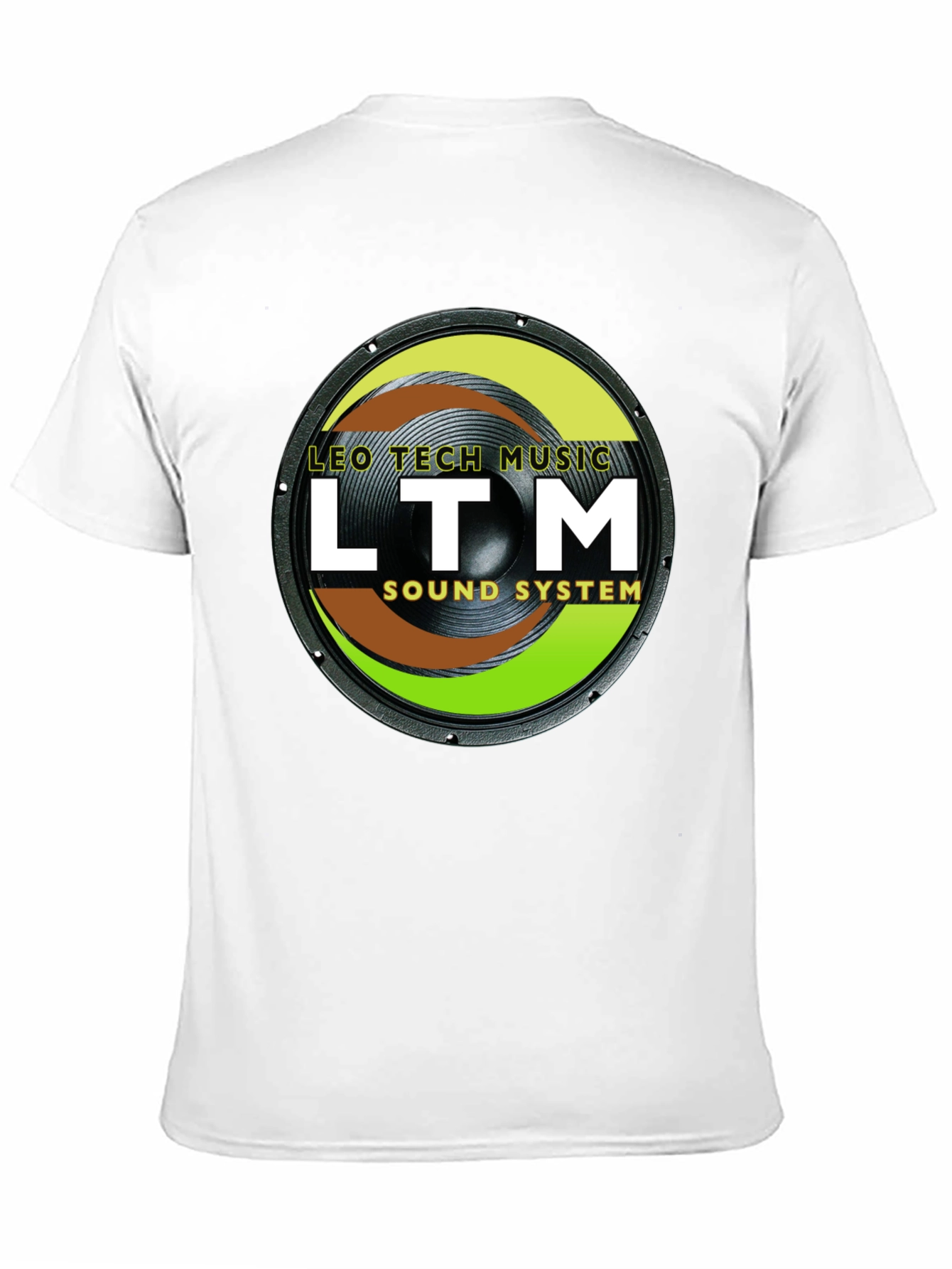 LTM Sound System Graphic Tee - Black Cotton T-Shirt