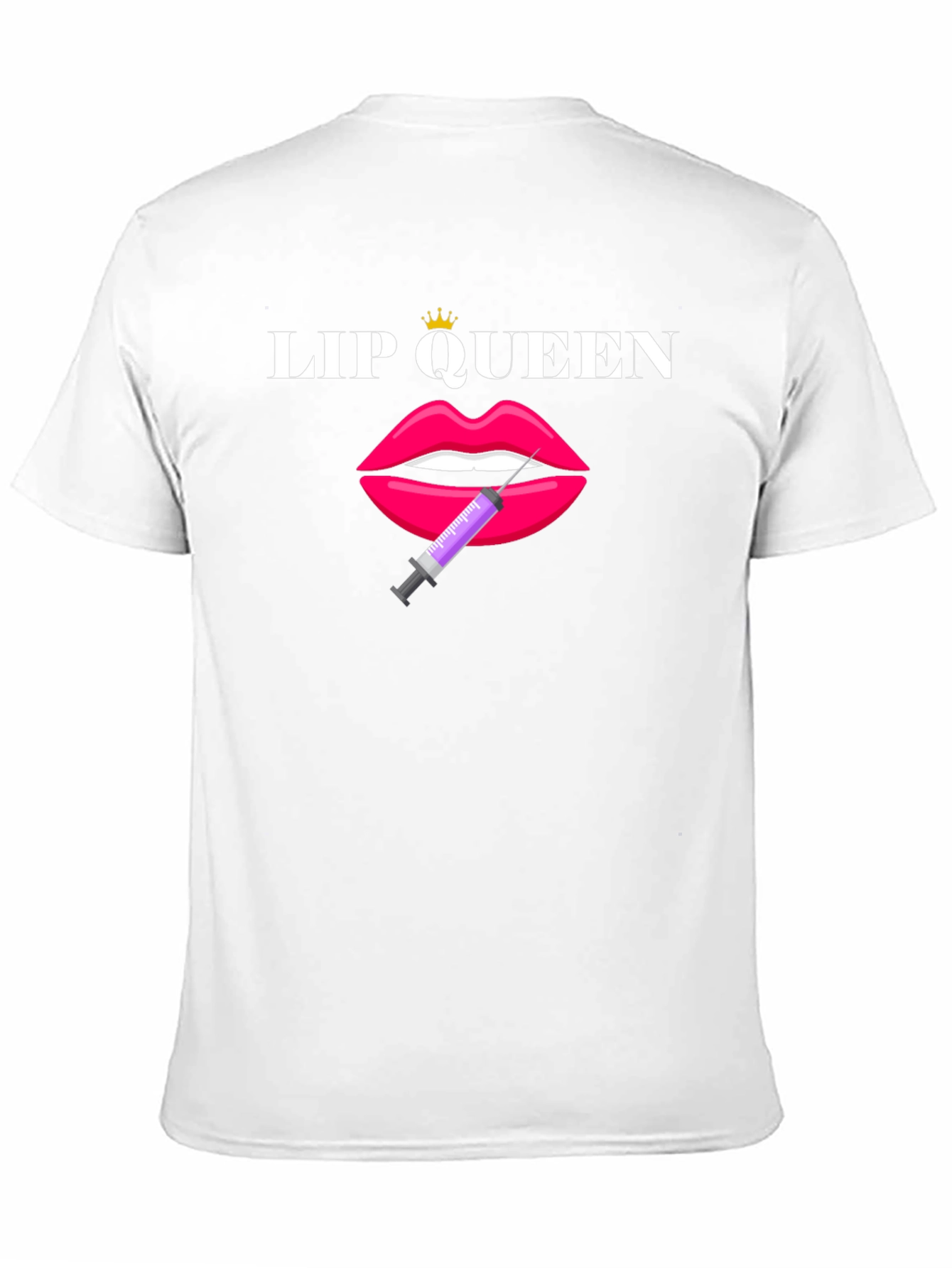 Lip Queen Graphic Tee - Unisex Black T-Shirt