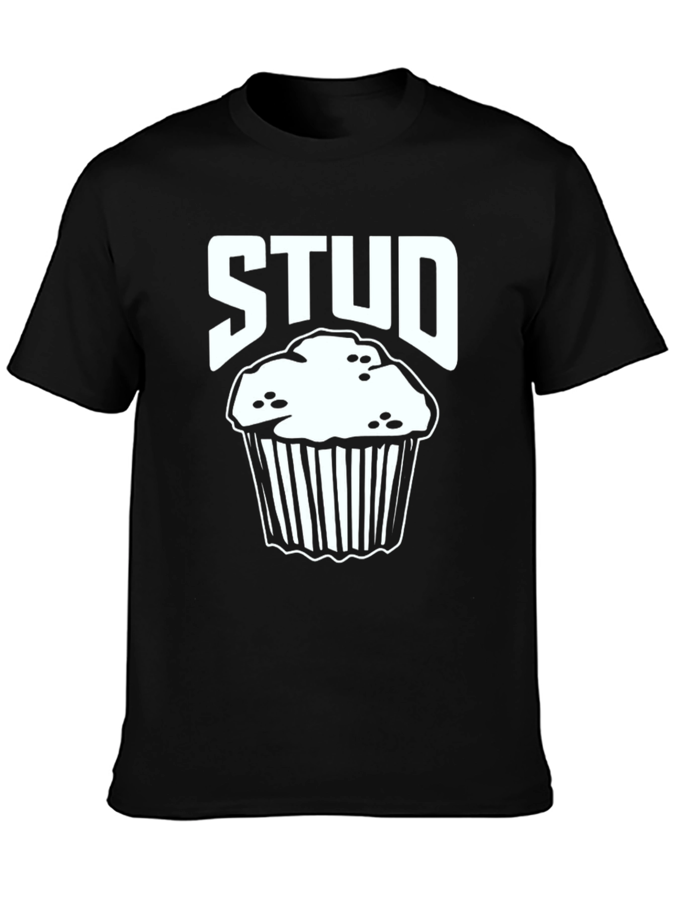 Stud Muffin T-Shirt - Funny Food Pun Tee