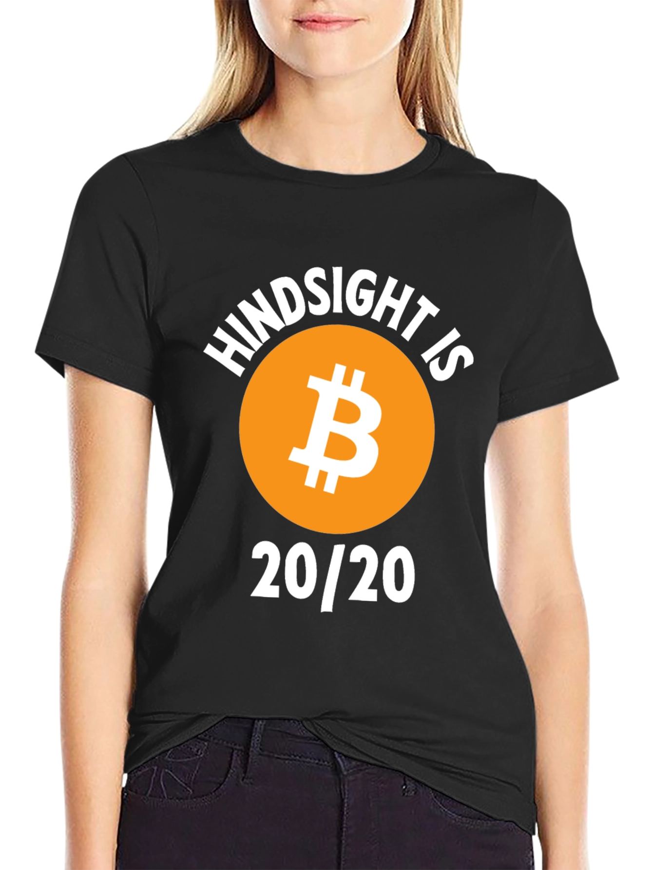 Hindsight is Bitcoin 20/20 Graphic T-Shirt