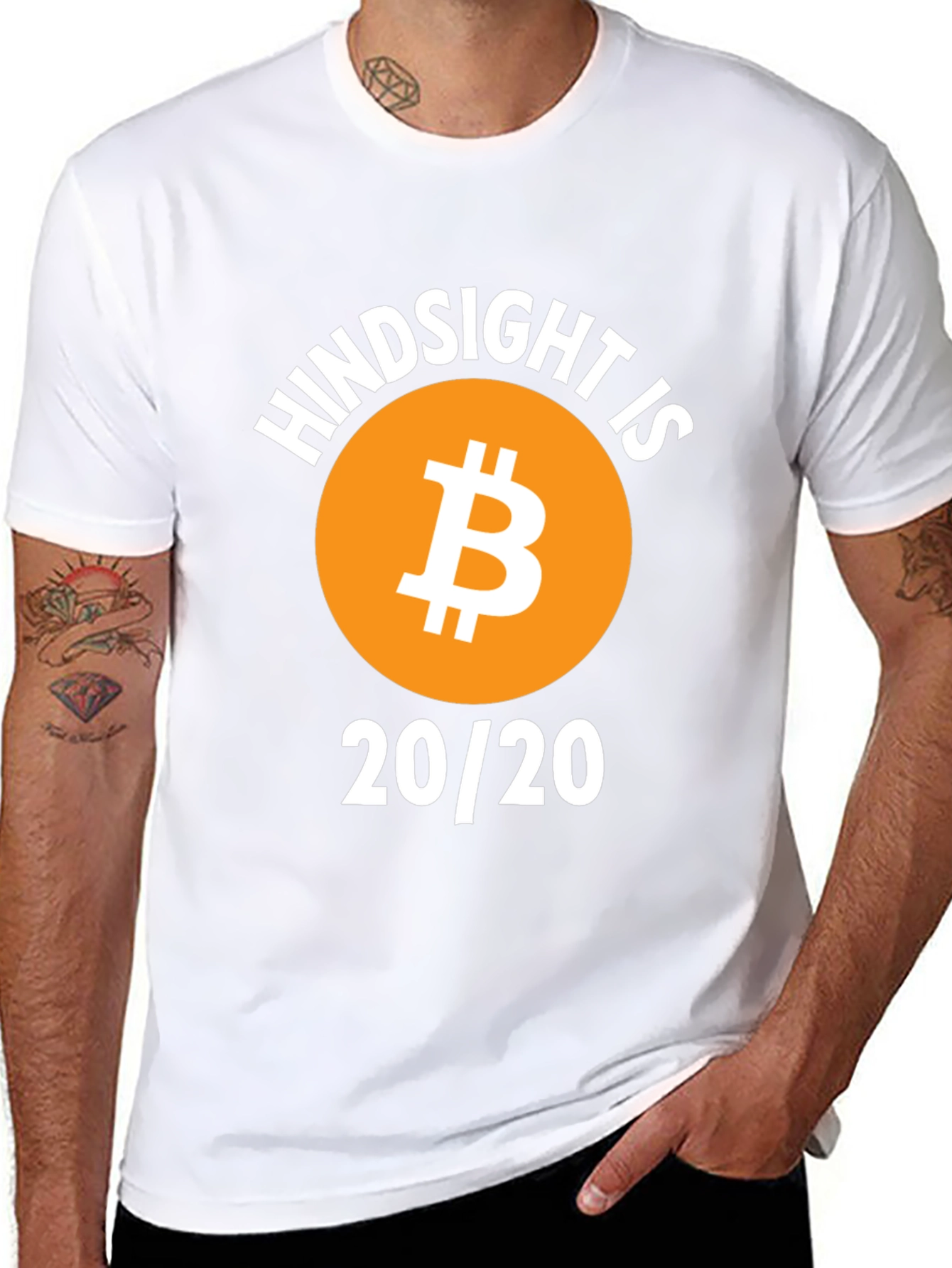 Hindsight is Bitcoin 20/20 Graphic T-Shirt