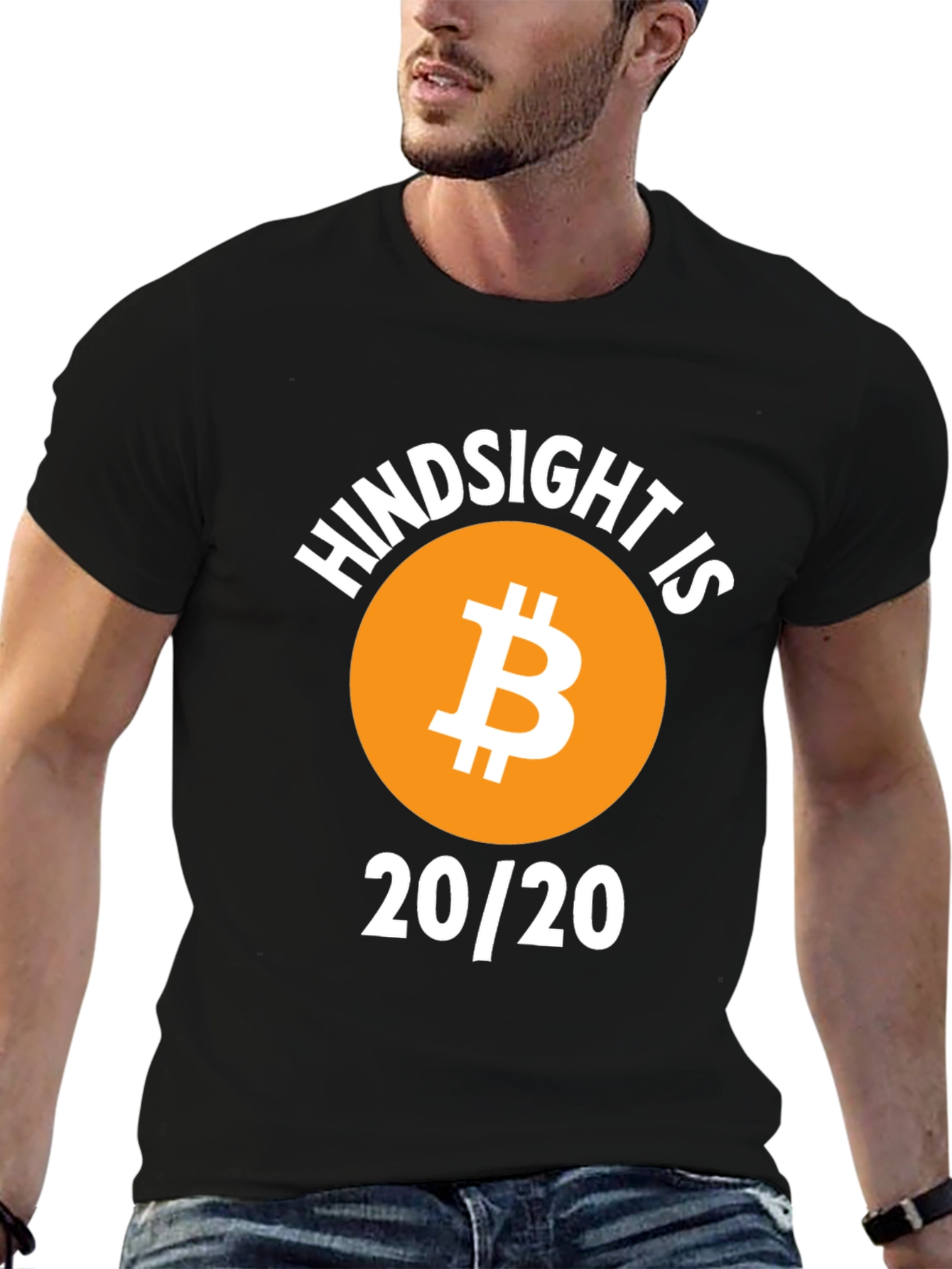 Hindsight is Bitcoin 20/20 Graphic T-Shirt