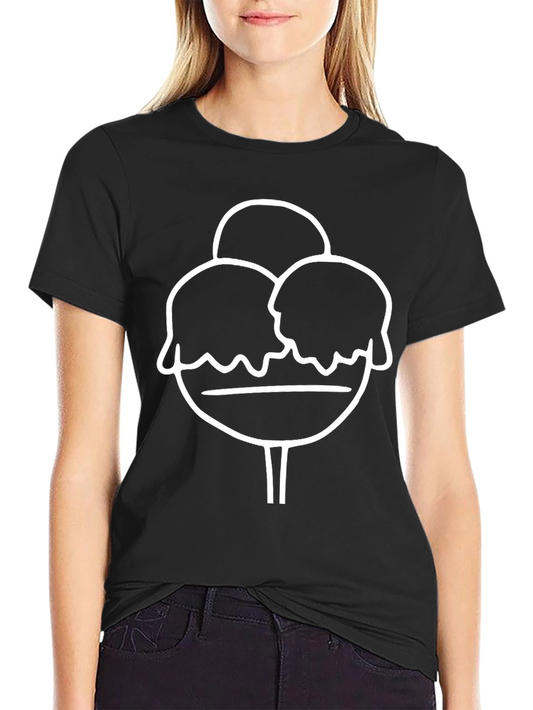Ice Cream Graphic Tee - Stylish Casual Top