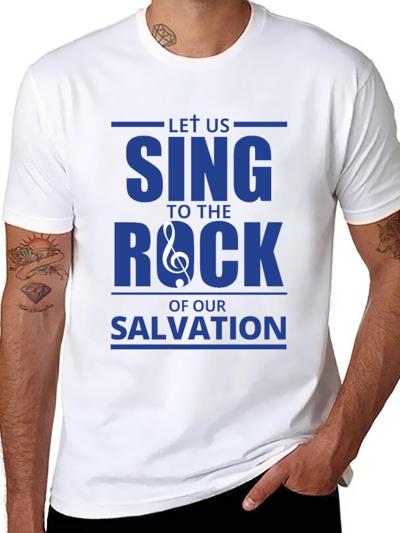 Let Us Sing To The Rock T-Shirt