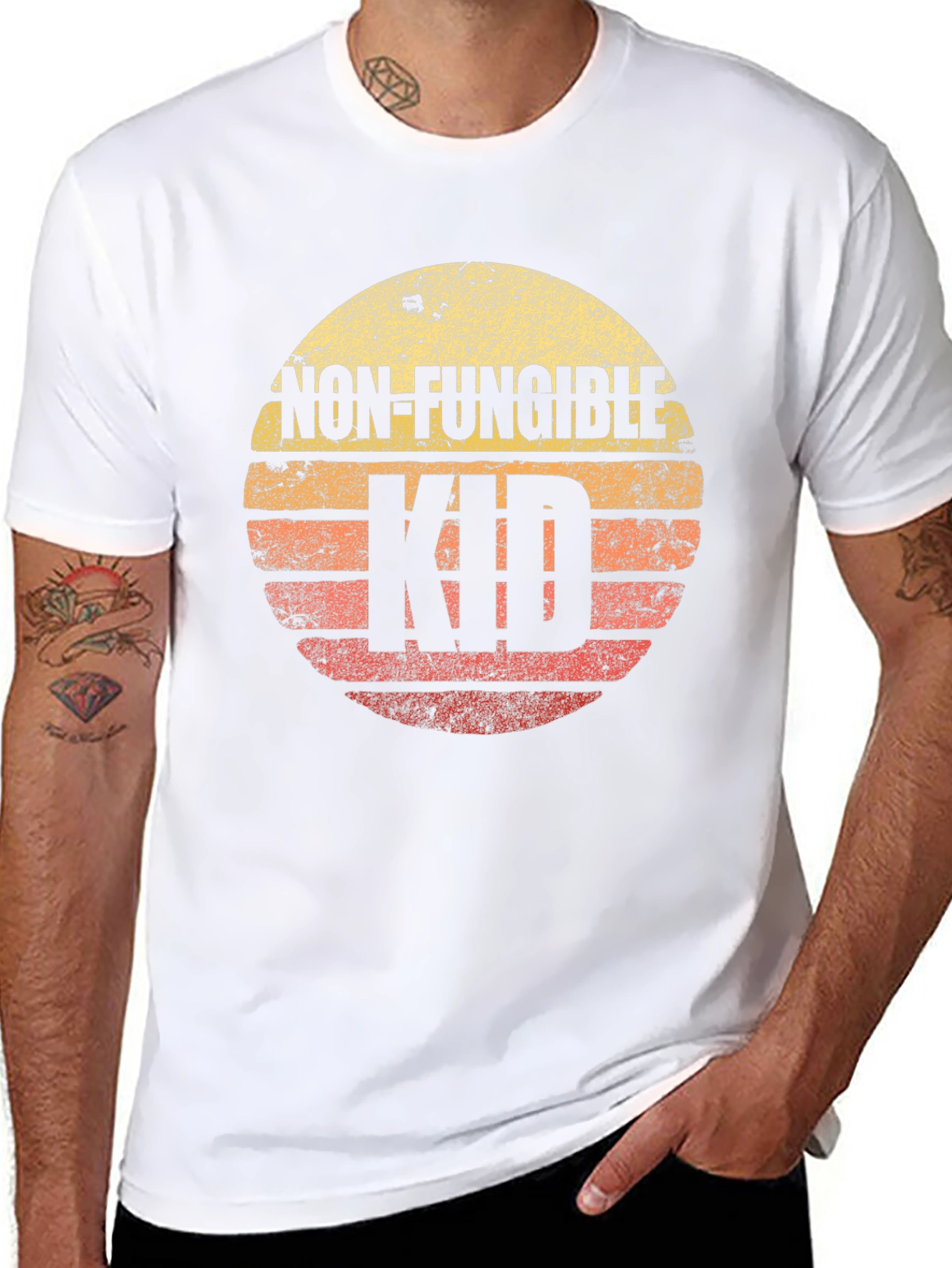 Non-Fungible Kid Retro T-Shirt