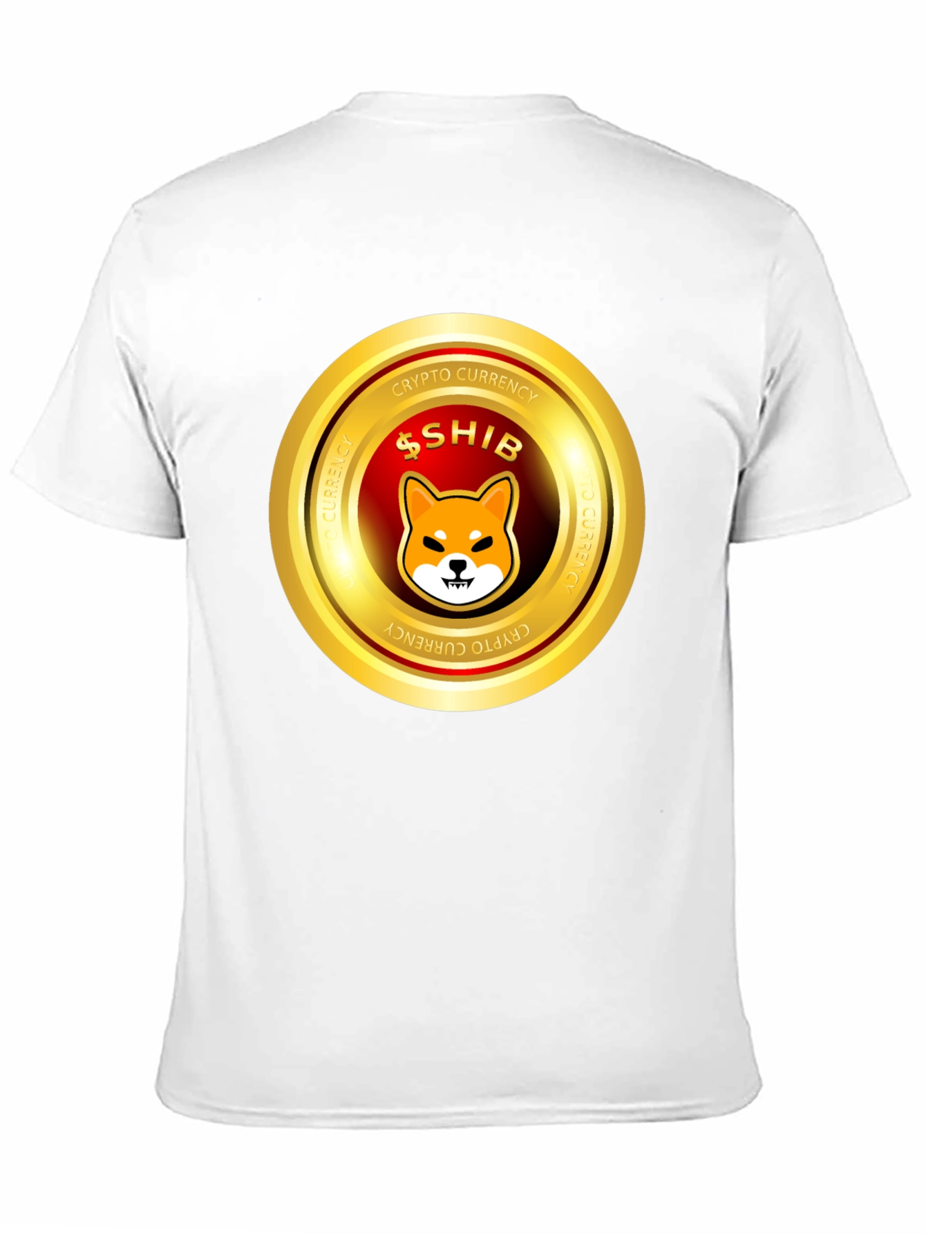 Shiba Inu Crypto Currency Black T-Shirt