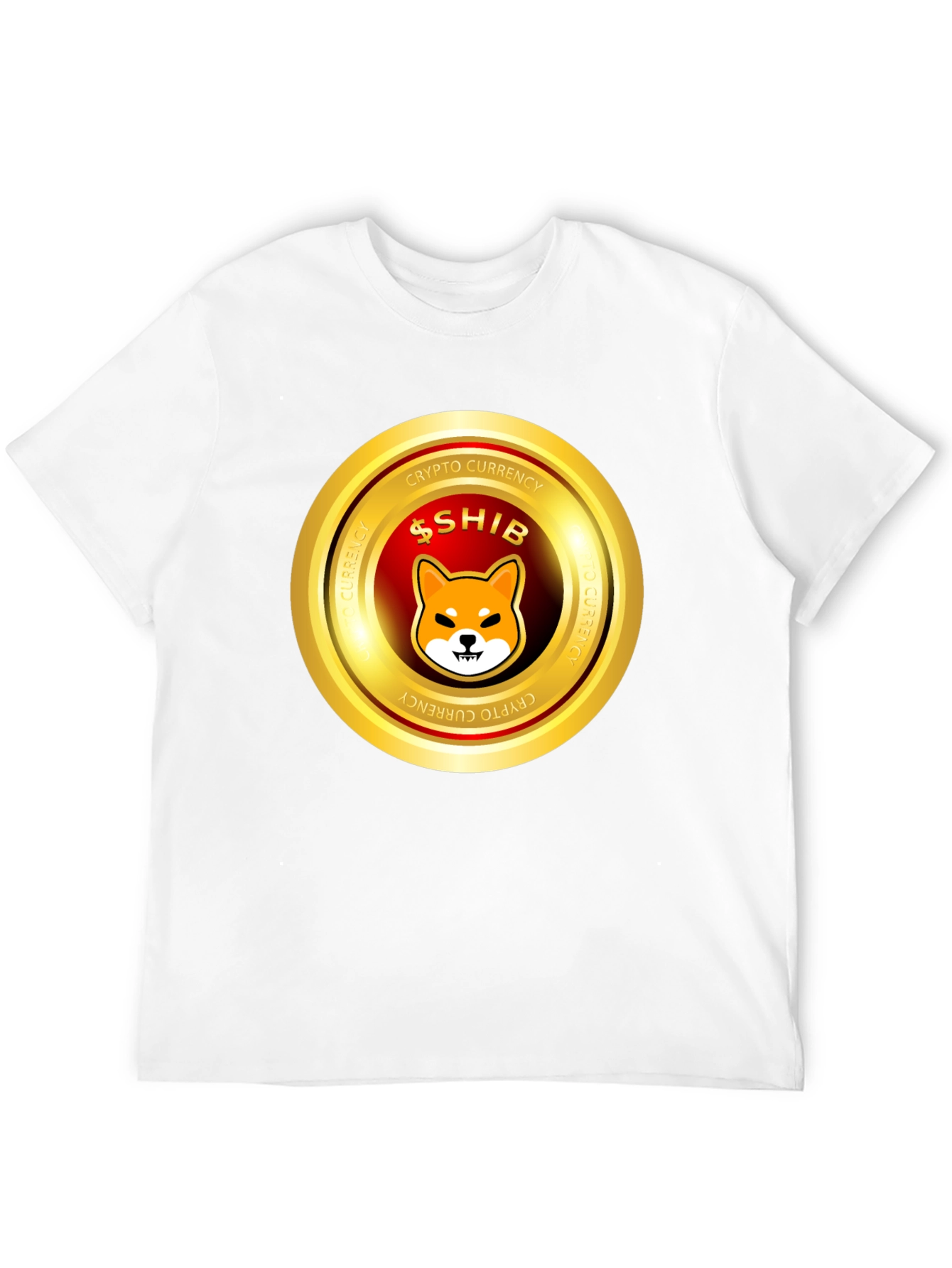 Shiba Inu Crypto Currency Black T-Shirt
